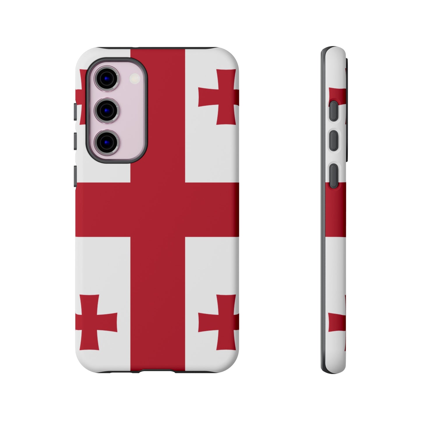 Georgia Flag Phone Case | iPhone 15 Plus/ Pro, 14, 13, 12| Google Pixel 7, Pro, 5| Samsung Galaxy S23 All Major Phone Models