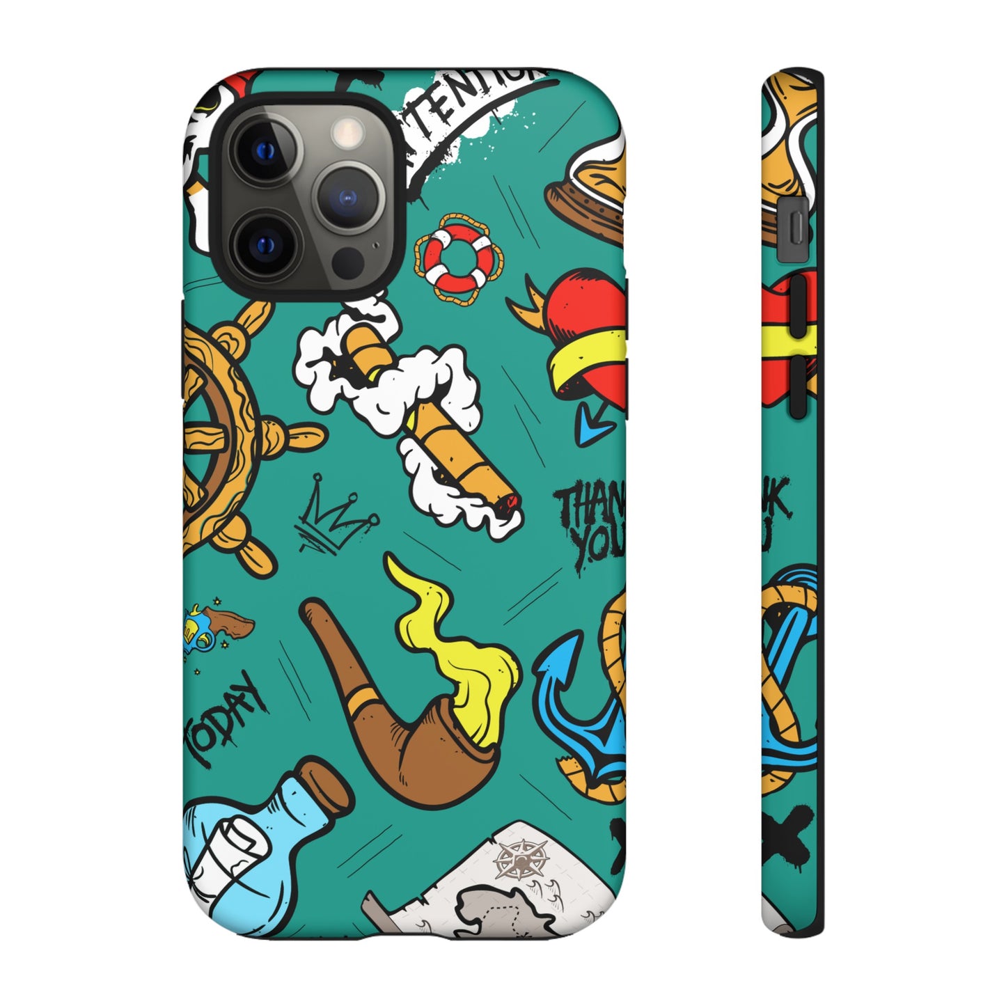 Pirate Wallpaper Phone Case | iPhone 15 Plus/ Pro, 14, 13, 12| Google Pixel 7, Pro, 5| Samsung Galaxy S23 All Major Phone Models