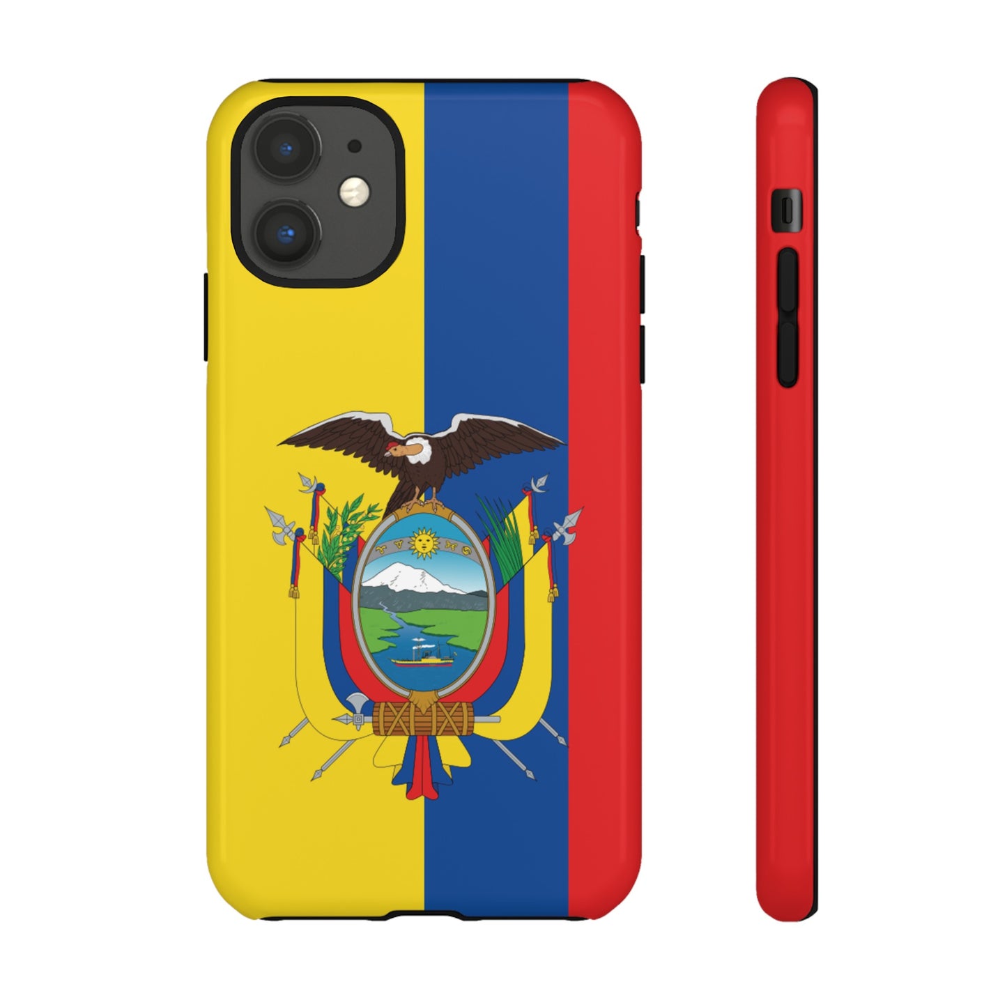 Ecuador Flag Phone Case | iPhone 15 Plus/ Pro, 14, 13, 12| Google Pixel 7, Pro, 5| Samsung Galaxy S23 All Major Phone Models