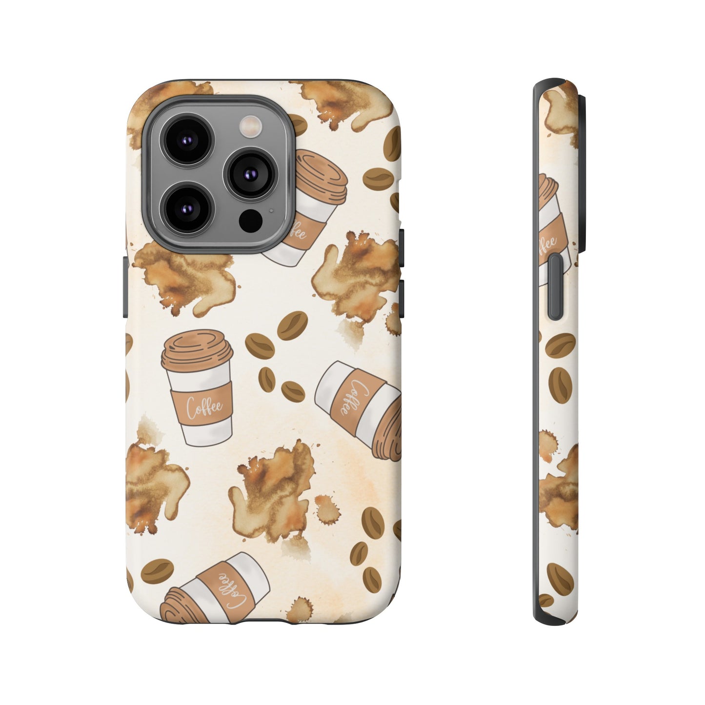 Coffee Wallpaper Phone Case | iPhone 15 Plus/ Pro, 14, 13, 12| Google Pixel 7, Pro, 5| Samsung Galaxy S23 All Major Phone Models