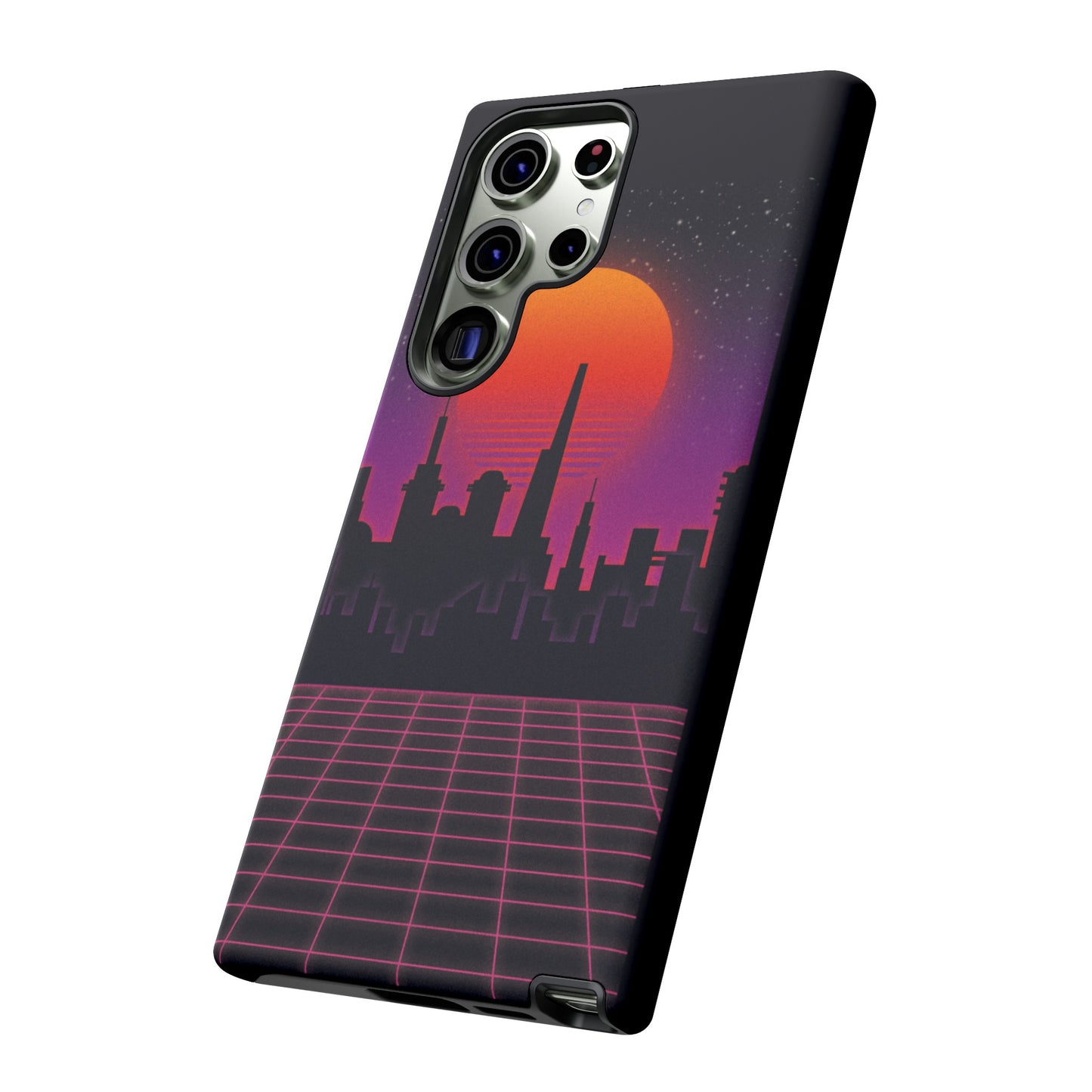 Retro City Phone Case | iPhone 15 Plus/ Pro, 14, 13, 12| Google Pixel 7, Pro, 5| Samsung Galaxy S23 All Major Phone Models