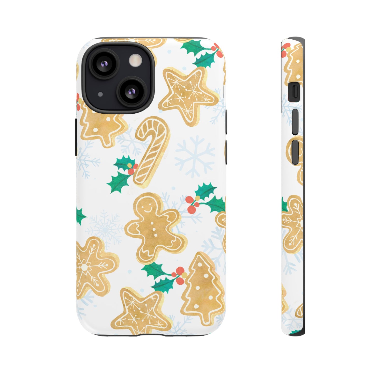 Gingerbread Wallpaper Phone Case | iPhone 15 Plus/ Pro, 14, 13, 12| Google Pixel 7, Pro, 5| Samsung Galaxy S23 All Major Phone Models