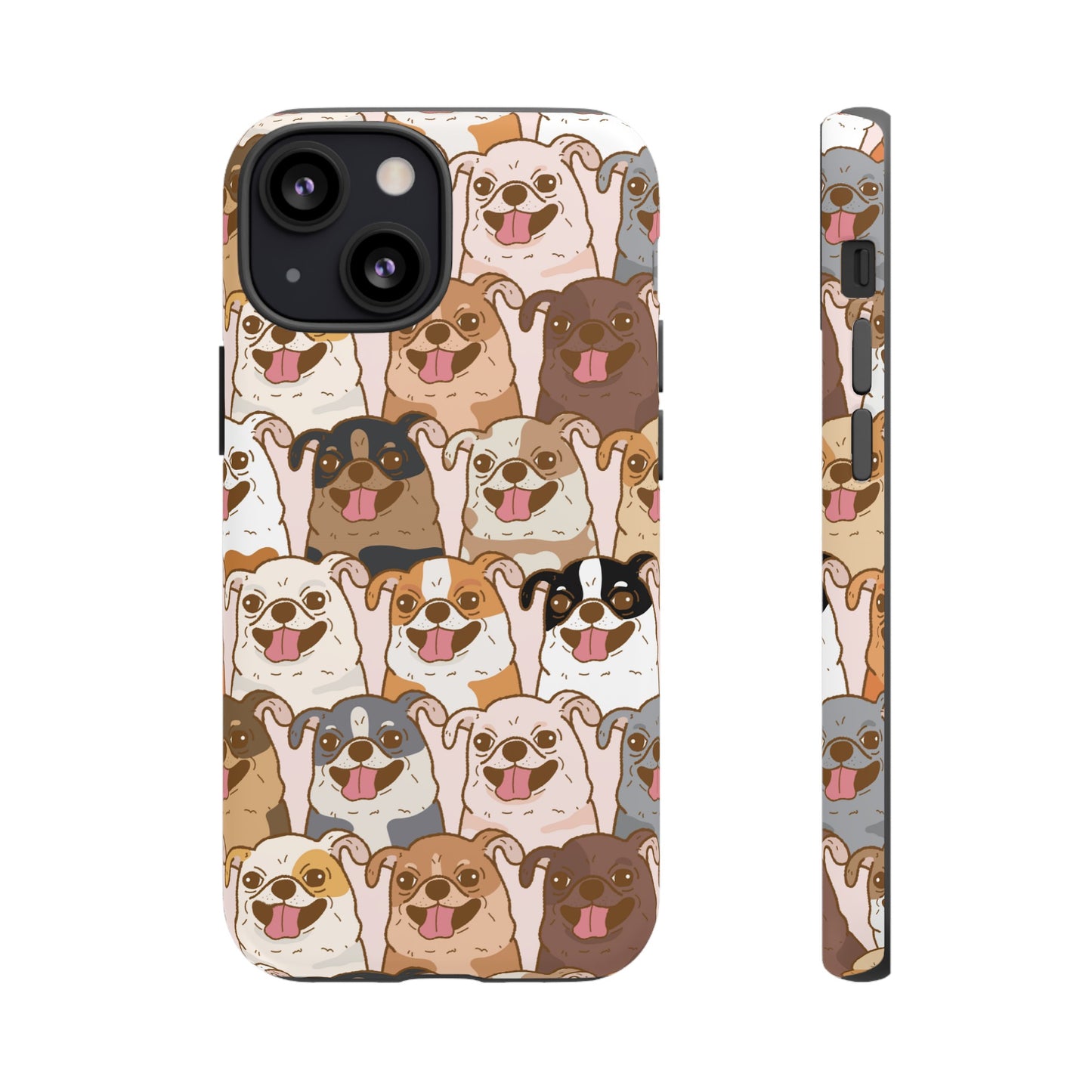 Dog Line Up Phone Case | iPhone 15 Plus/ Pro, 14, 13, 12| Google Pixel 7, Pro, 5| Samsung Galaxy S23 All Major Phone Models