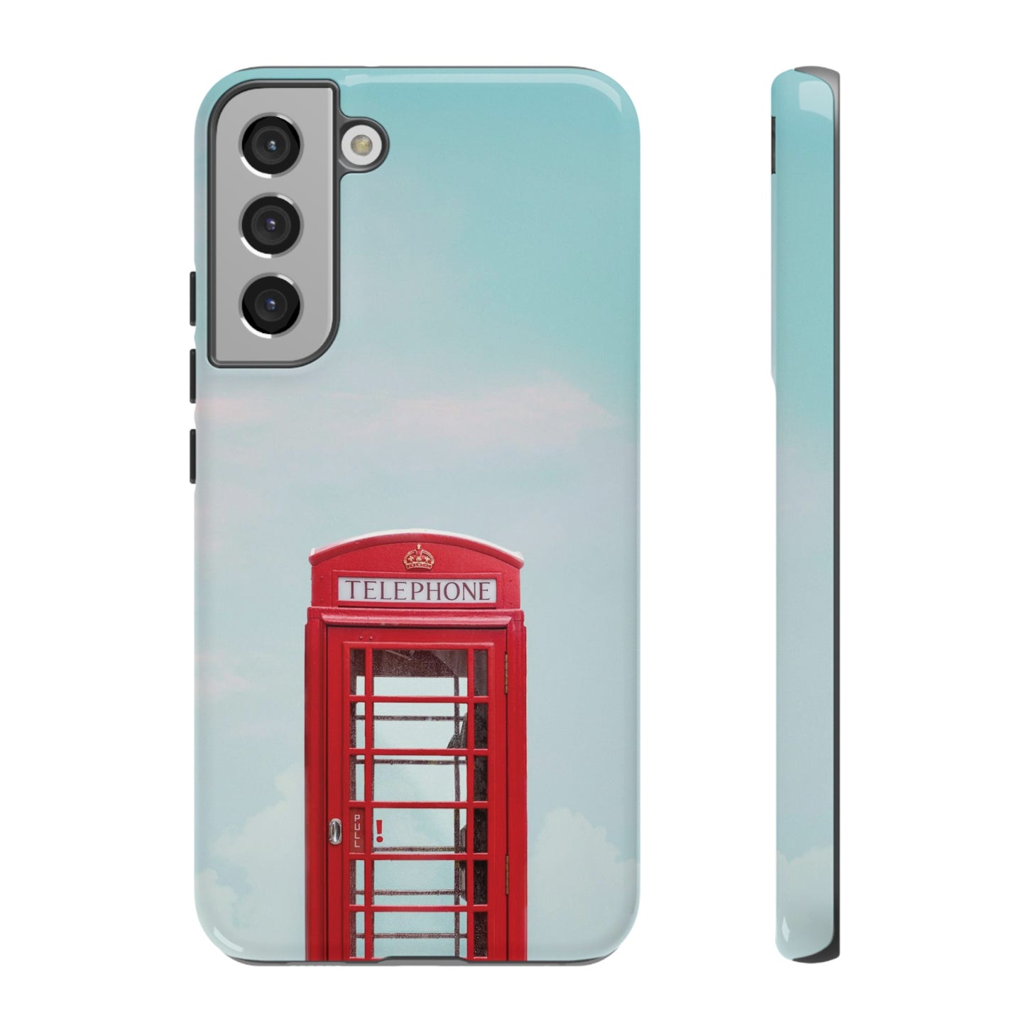 Telephone Booth Wallpaper Phone Case |iPhone 15 Plus/ Pro, 14, 13, 12|Google Pixel 7, Pro, 5| Samsung Galaxy S23 All Major Phone Models