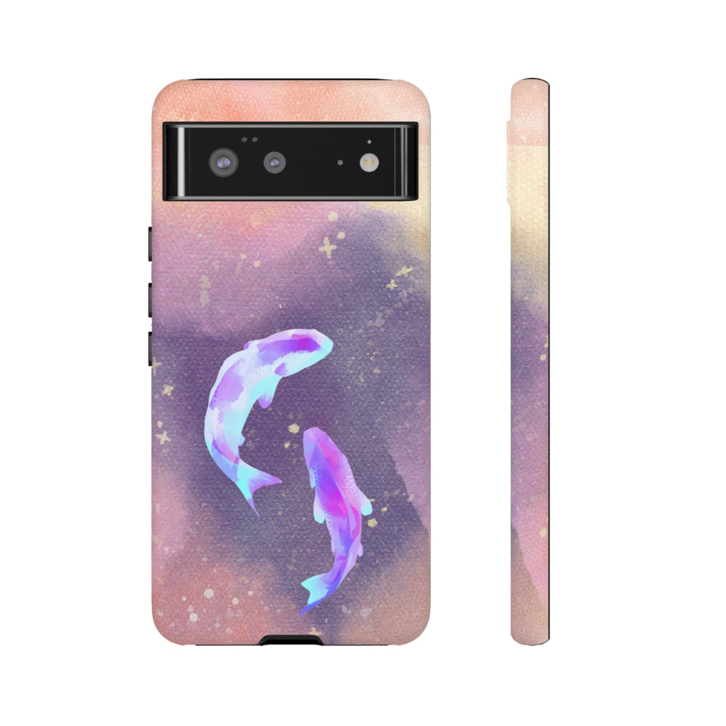 Cosmic Koi Phone Case | iPhone 15 Plus/ Pro, 14, 13, 12| Google Pixel 7, Pro, 5| Samsung Galaxy S23 All Major Phone Models