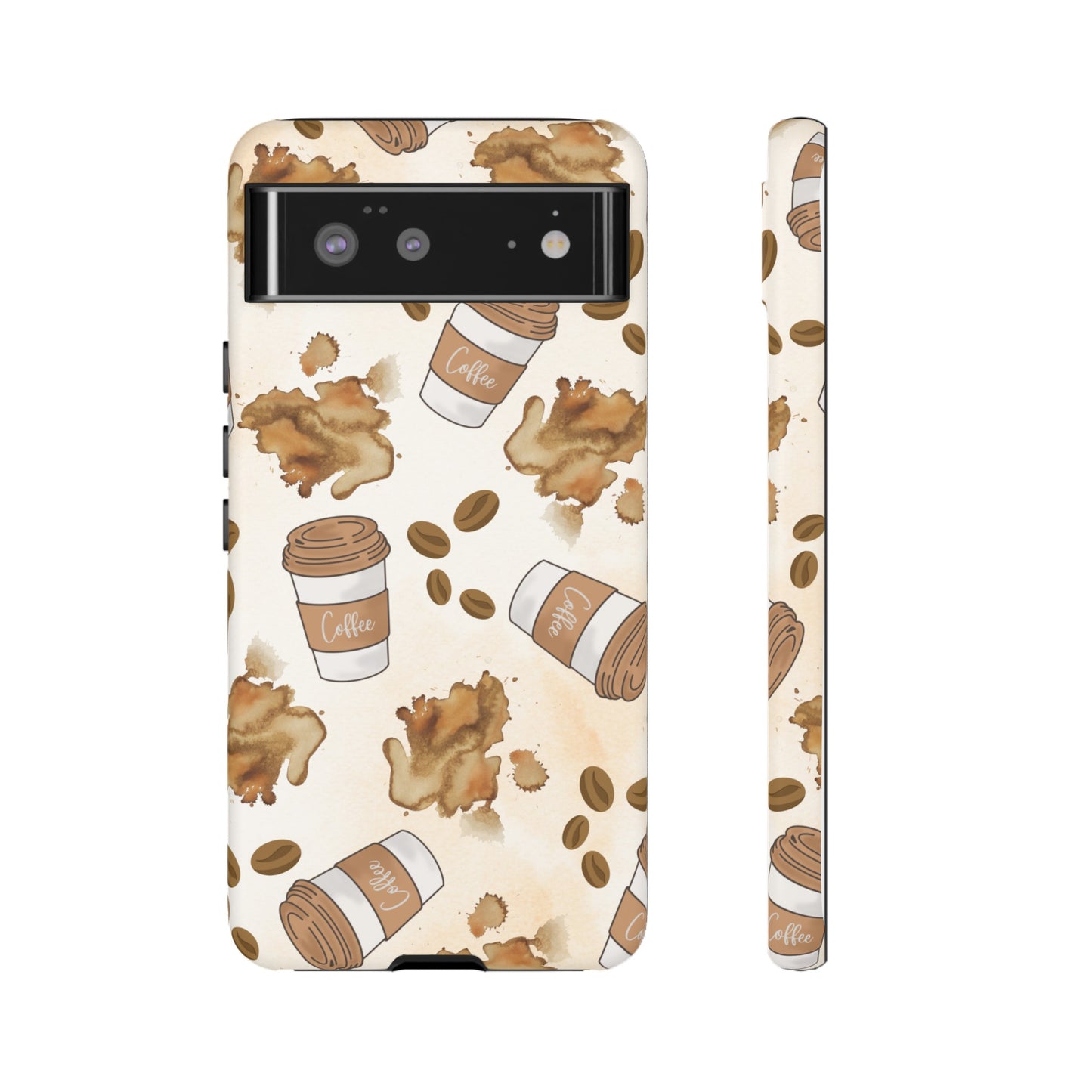 Coffee Wallpaper Phone Case | iPhone 15 Plus/ Pro, 14, 13, 12| Google Pixel 7, Pro, 5| Samsung Galaxy S23 All Major Phone Models