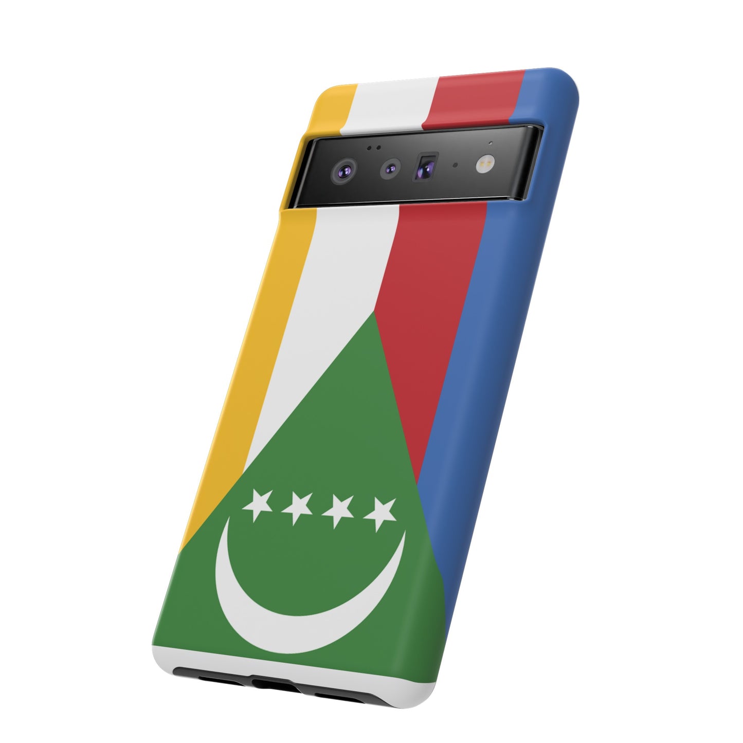 Comoros Flag Phone Case | iPhone 15 Plus/ Pro, 14, 13, 12| Google Pixel 7, Pro, 5| Samsung Galaxy S23 All Major Phone Models