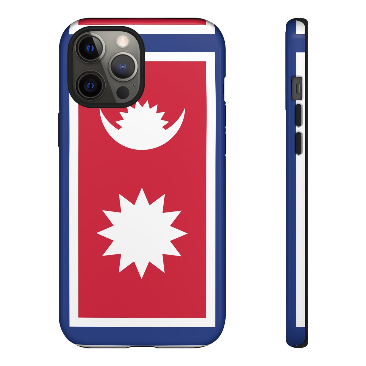 Nepal Flag Phone Case | iPhone 15 Plus/ Pro, 14, 13, 12| Google Pixel 7, Pro, 5| Samsung Galaxy S23 All Major Phone Models