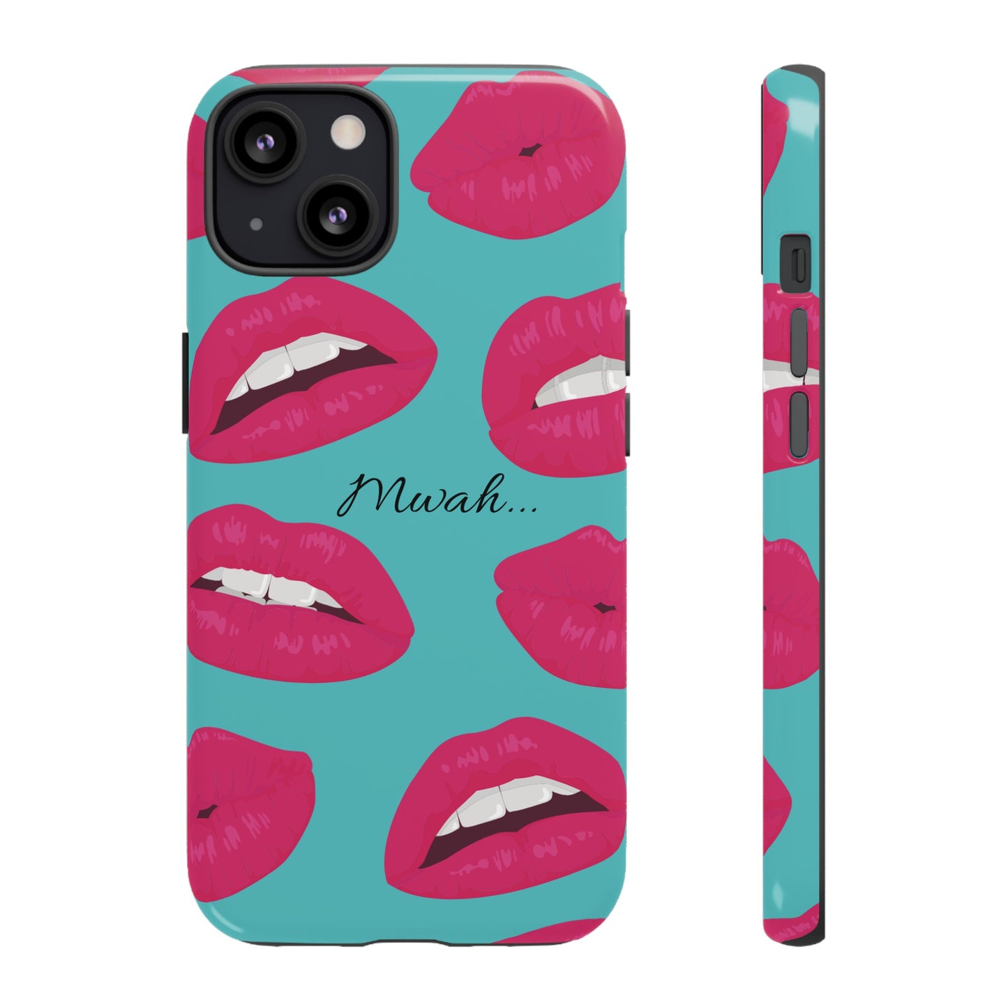 Mwah! Wallpaper Phone Case | iPhone 15 Plus/ Pro, 14, 13, 12| Google Pixel 7, Pro, 5| Samsung Galaxy S23 All Major Phone Models