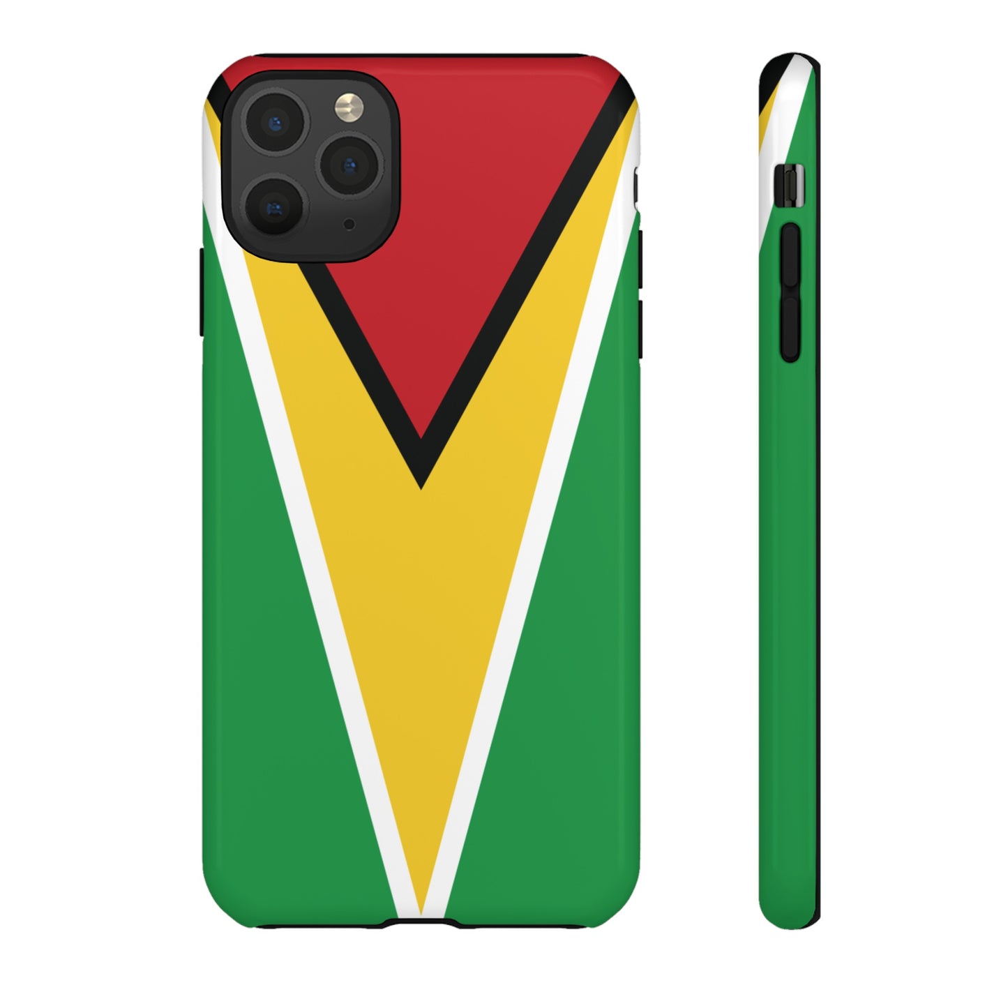 Guyana Flag Phone Case | iPhone 15 Plus/ Pro, 14, 13, 12| Google Pixel 7, Pro, 5| Samsung Galaxy S23 All Major Phone Models