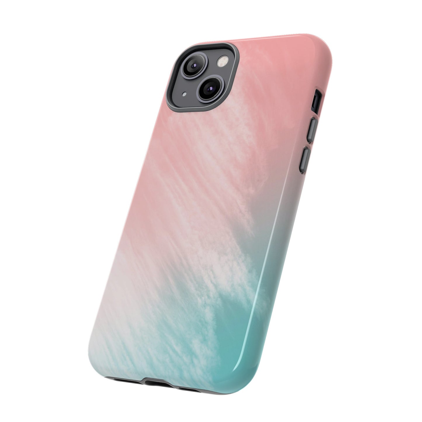 Soft Pink And Blue Wallpaper Phone Case | iPhone 15 Plus/ Pro, 14, 13, 12| Google Pixel 7, Pro, 5| Samsung Galaxy S23 All Major Phone Models