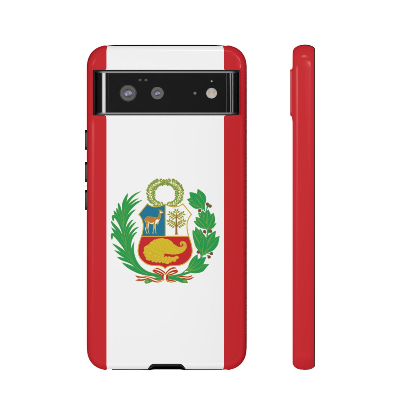 Peru Flag Phone Case | iPhone 15 Plus/ Pro, 14, 13, 12| Google Pixel 7, Pro, 5| Samsung Galaxy S23 All Major Phone Models