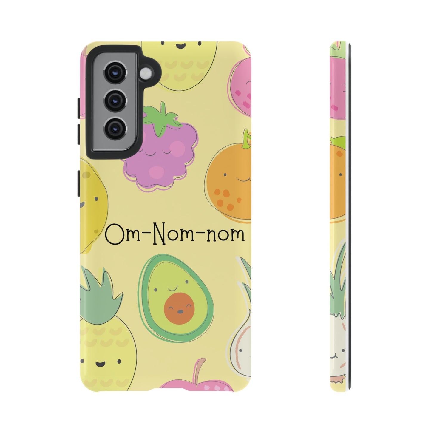 Om-Nom-Nom Phone Case | iPhone 15 Plus/ Pro, 14, 13, 12| Google Pixel 7, Pro, 5| Samsung Galaxy S23 All Major Phone Models