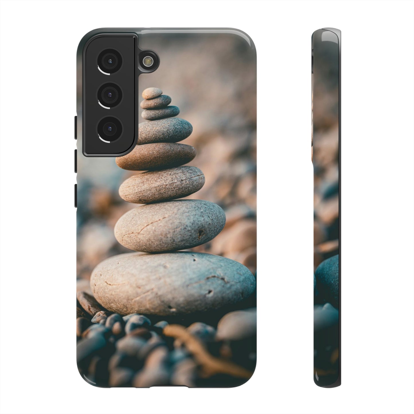 Rock Stack Wallpaper Phone Case | iPhone 15 Plus/ Pro, 14, 13, 12| Google Pixel 7, Pro, 5| Samsung Galaxy S23 All Major Phone Models