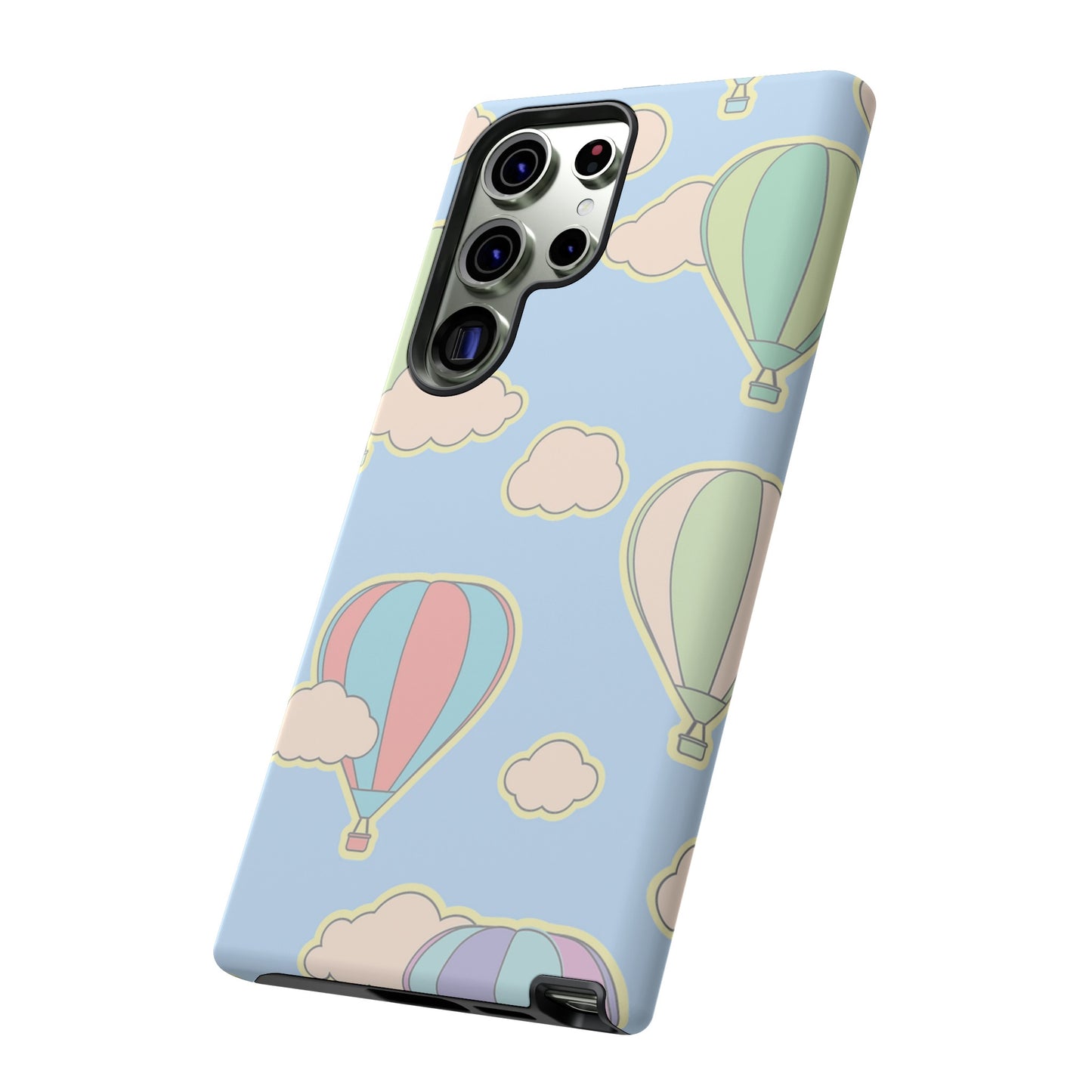 Hot Air Balloon Wallpaper Phone Case | iPhone 15 Plus/ Pro, 14, 13, 12| Google Pixel 7, Pro, 5| Samsung Galaxy S23 All Major Phone Models