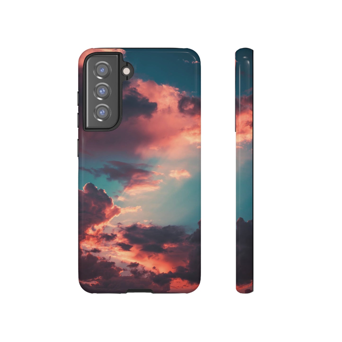 Violet Sky Wallpaper Phone Case | iPhone 15 Plus/ Pro, 14, 13, 12| Google Pixel 7, Pro, 5| Samsung Galaxy S23 All Major Phone Models