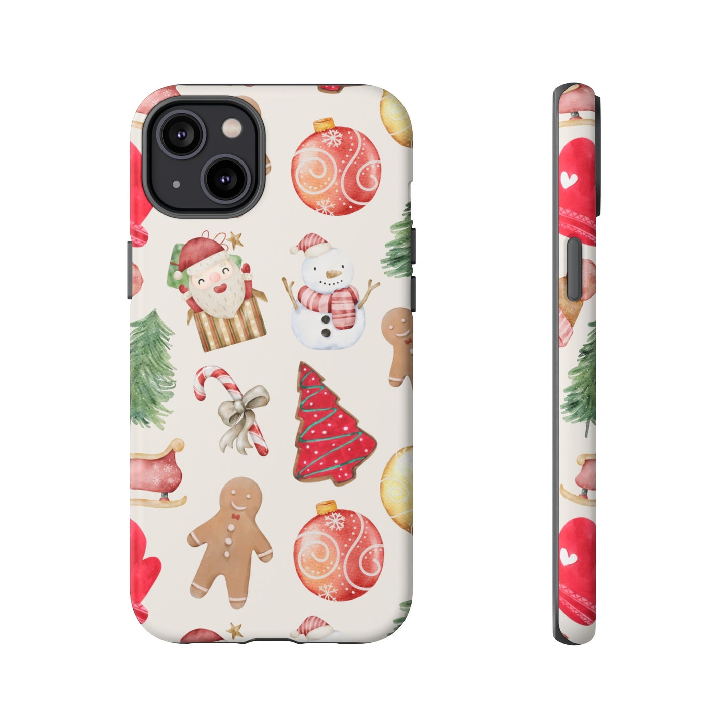 Collage Christmas Wallpaper Phone Case | iPhone 15 Plus/ Pro, 14, 13, 12| Google Pixel 7, Pro, 5| Samsung Galaxy S23 All Major Phone Models