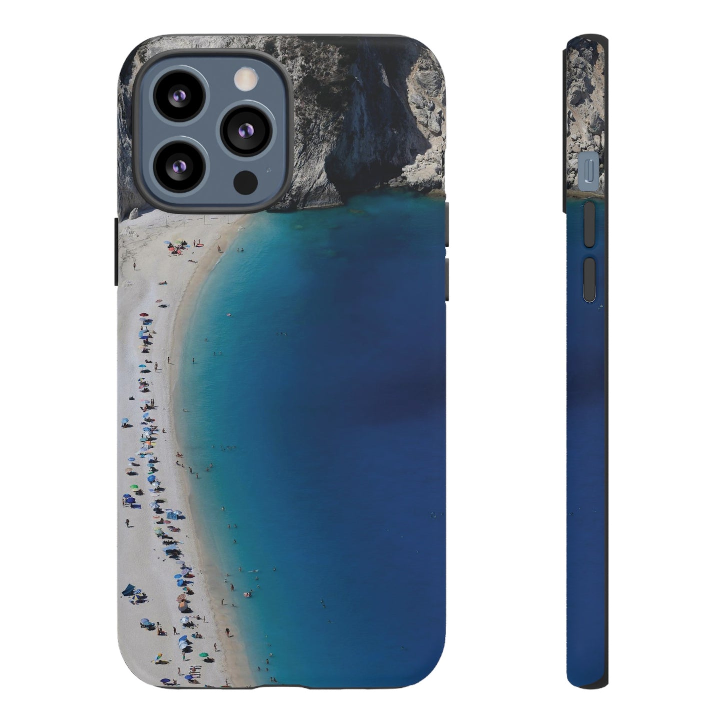 Blue Beach Wallpaper Phone Case | iPhone 15 Plus/ Pro, 14, 13, 12| Google Pixel 7, Pro, 5| Samsung Galaxy S23 All Major Phone Models