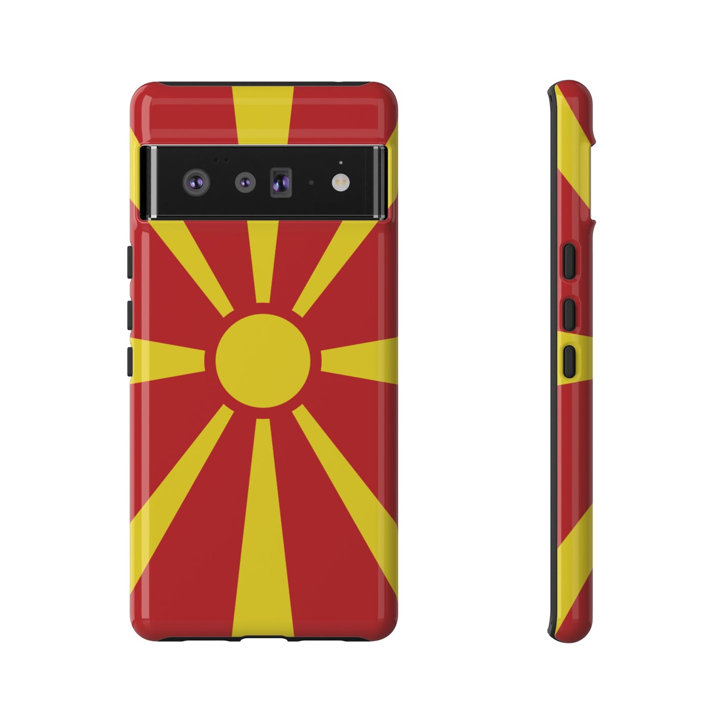 Macedonia Flag Phone Case | iPhone 15 Plus/ Pro, 14, 13, 12| Google Pixel 7, Pro, 5| Samsung Galaxy S23 All Major Phone Models