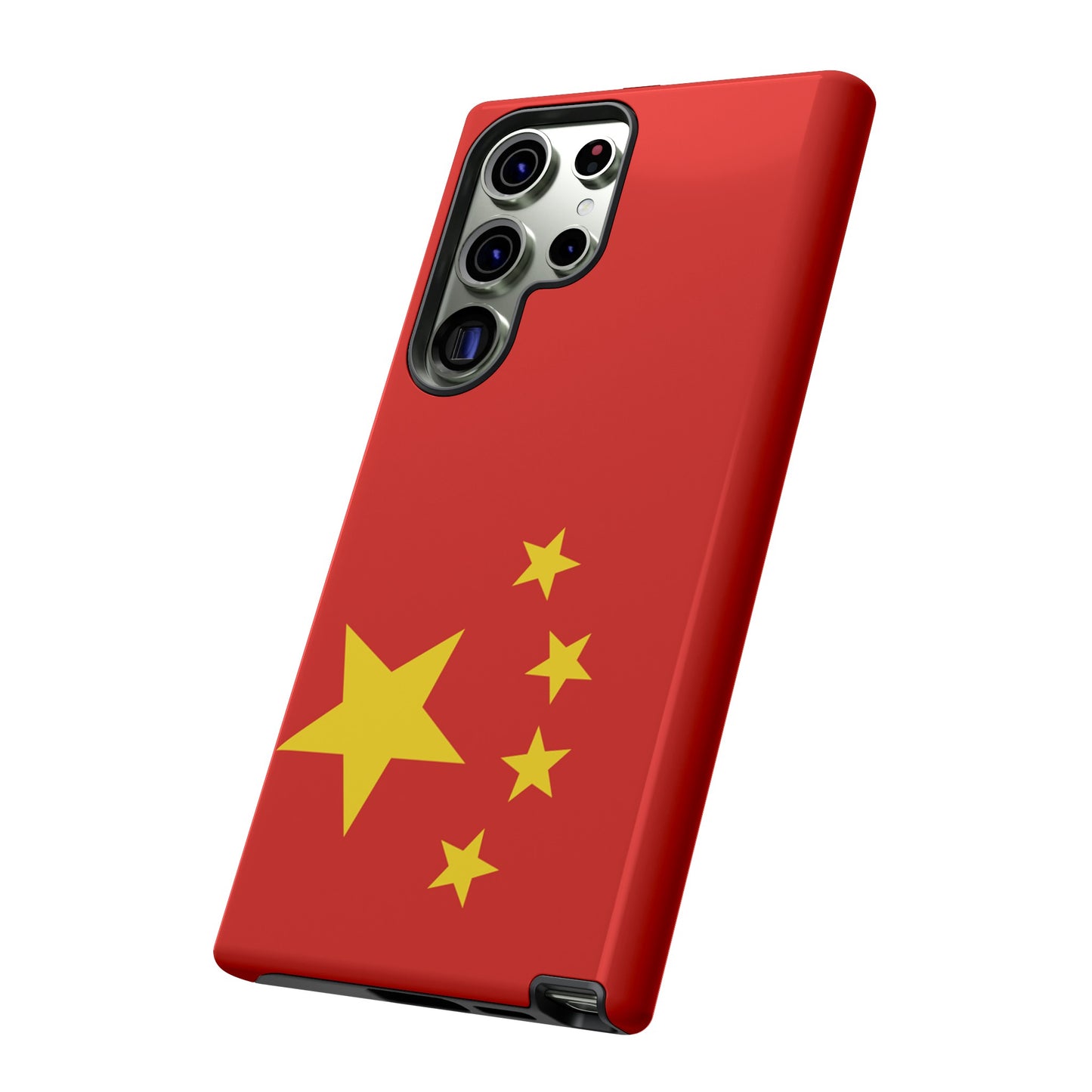 China Flag Phone Case | iPhone 15 Plus/ Pro, 14, 13, 12| Google Pixel 7, Pro, 5| Samsung Galaxy S23 All Major Phone Models