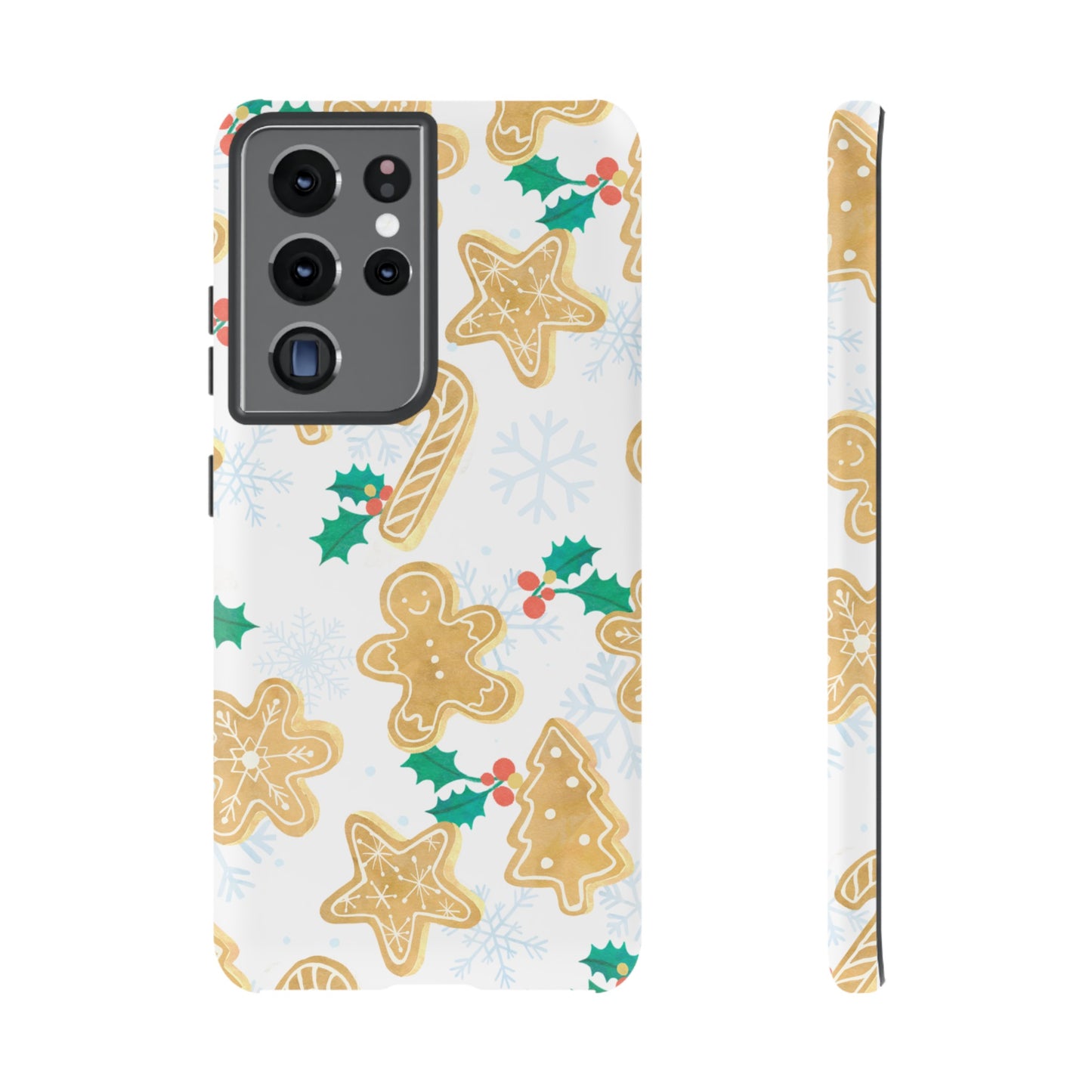 Gingerbread Wallpaper Phone Case | iPhone 15 Plus/ Pro, 14, 13, 12| Google Pixel 7, Pro, 5| Samsung Galaxy S23 All Major Phone Models