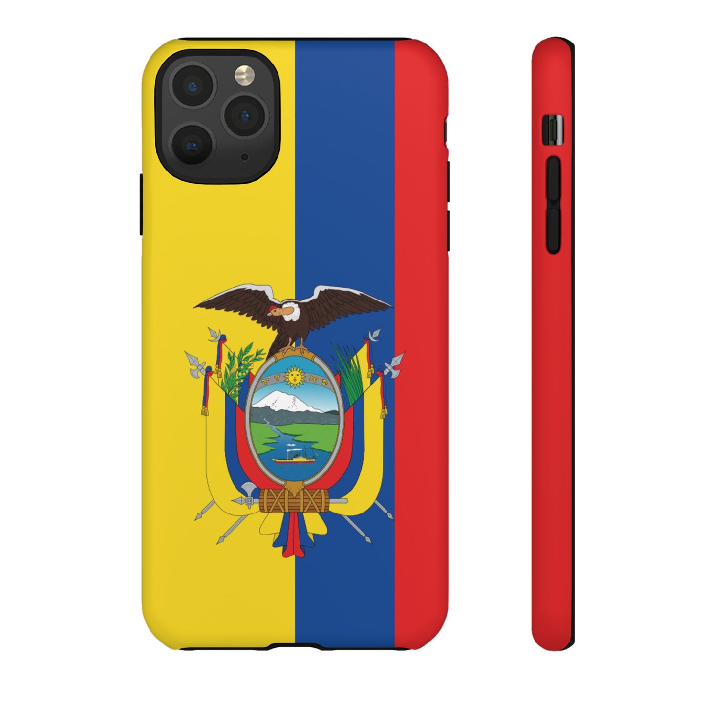 Ecuador Flag Phone Case | iPhone 15 Plus/ Pro, 14, 13, 12| Google Pixel 7, Pro, 5| Samsung Galaxy S23 All Major Phone Models