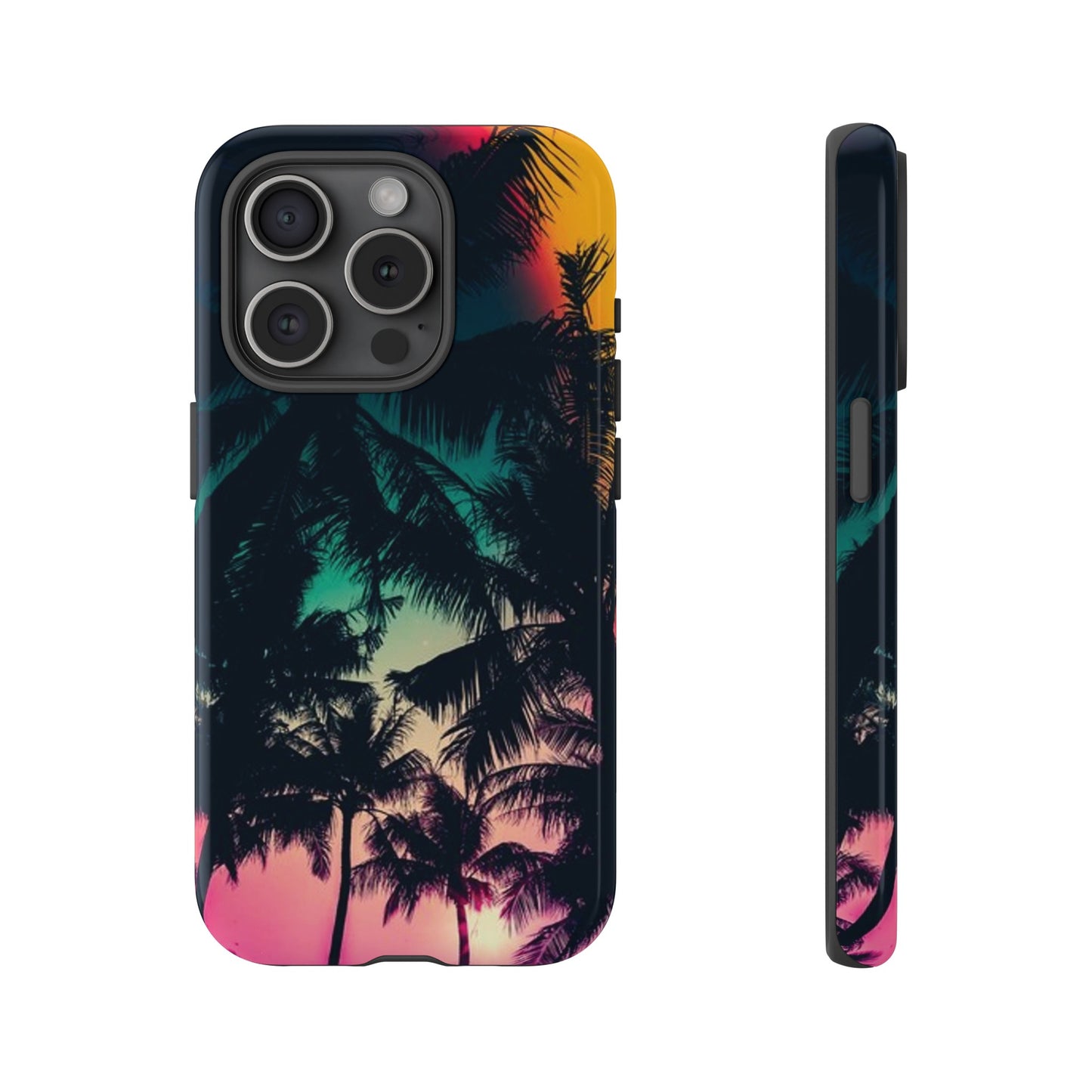 Palm Trees Wallpaper Phone Case | iPhone 15 Plus/ Pro, 14, 13, 12| Google Pixel 7, Pro, 5| Samsung Galaxy S23 All Major Phone Models