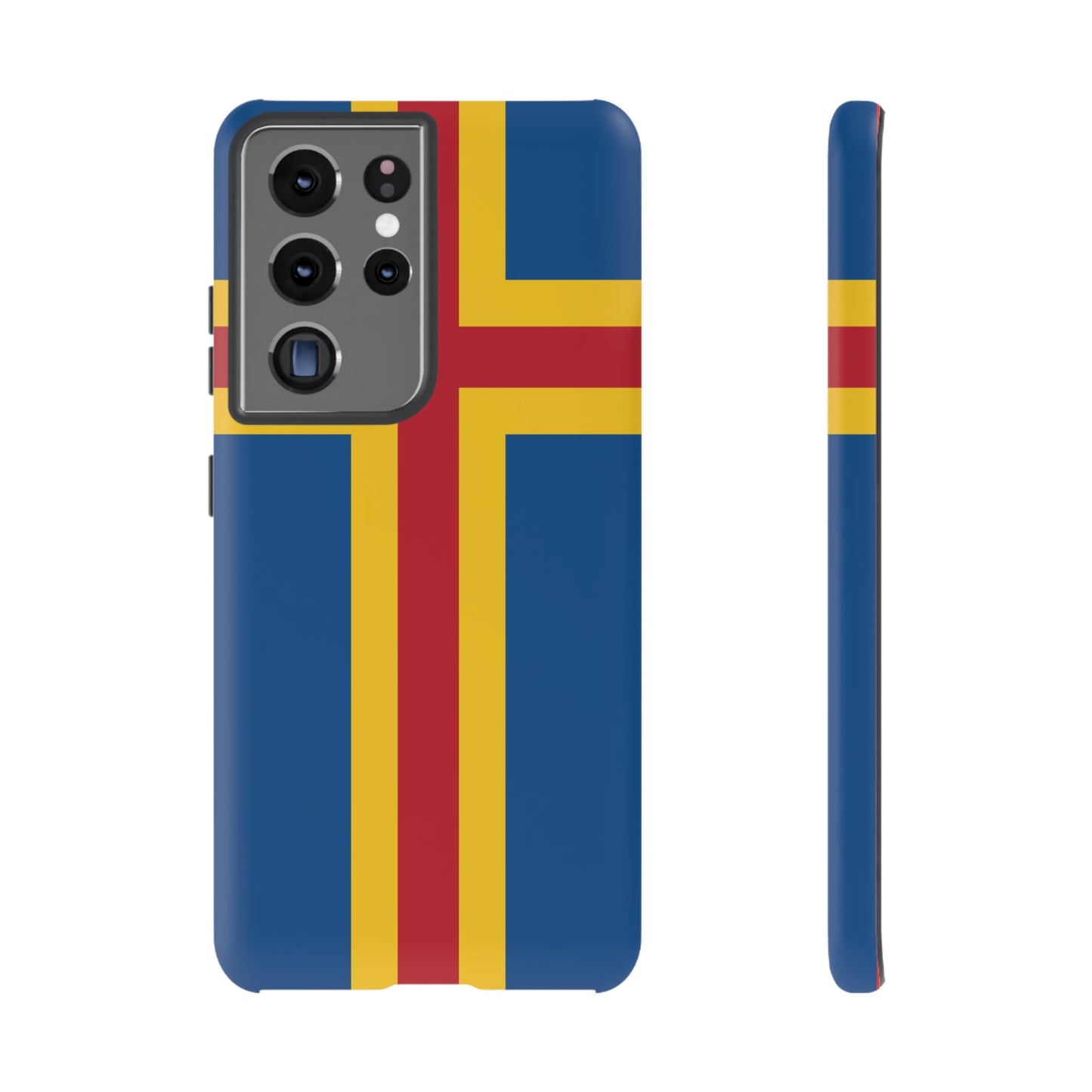 Aland Islands (Finland) Flag Phone Case | iPhone 15 Plus/ Pro, 14, 13, 12| Google Pixel 7, Pro, 5| Samsung Galaxy S23 All Major Phone Models