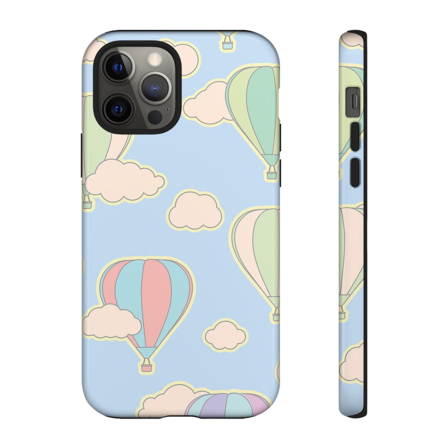 Hot Air Balloon Wallpaper Phone Case | iPhone 15 Plus/ Pro, 14, 13, 12| Google Pixel 7, Pro, 5| Samsung Galaxy S23 All Major Phone Models