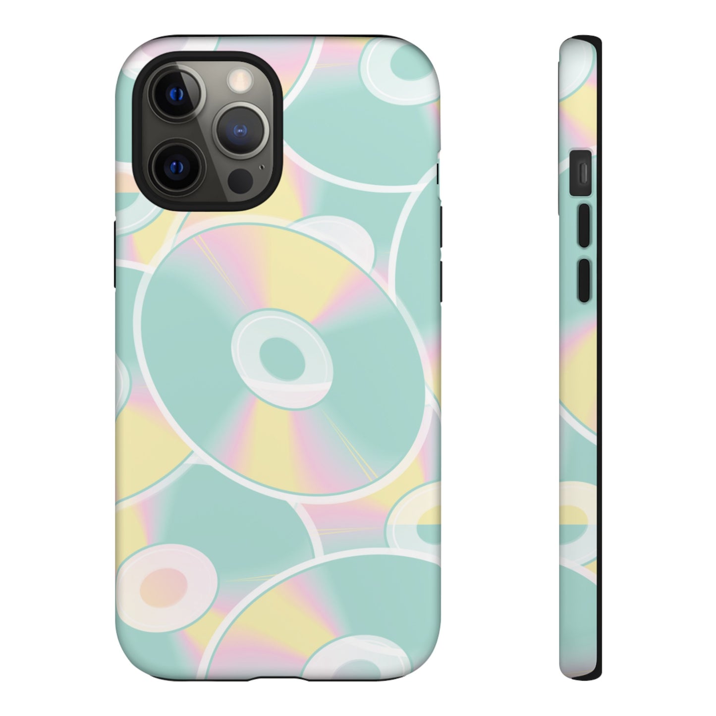 90's CD Wallpaper Phone Case | iPhone 15 Plus/ Pro, 14, 13, 12| Google Pixel 7, Pro, 5| Samsung Galaxy S23 All Major Phone Models