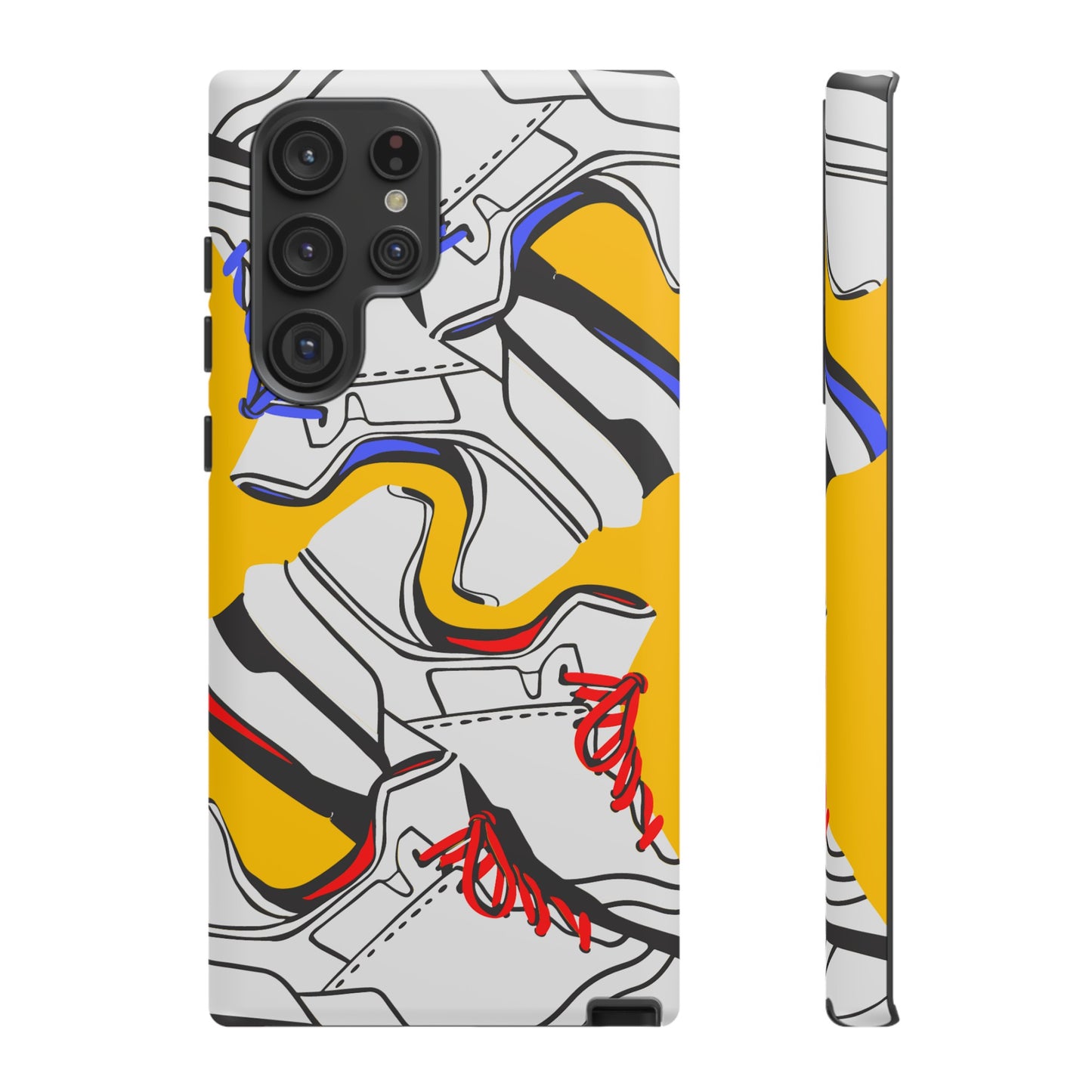 Sneakers Wallpaper Phone Case | iPhone 15 Plus/ Pro, 14, 13, 12| Google Pixel 7, Pro, 5| Samsung Galaxy S23 All Major Phone Models