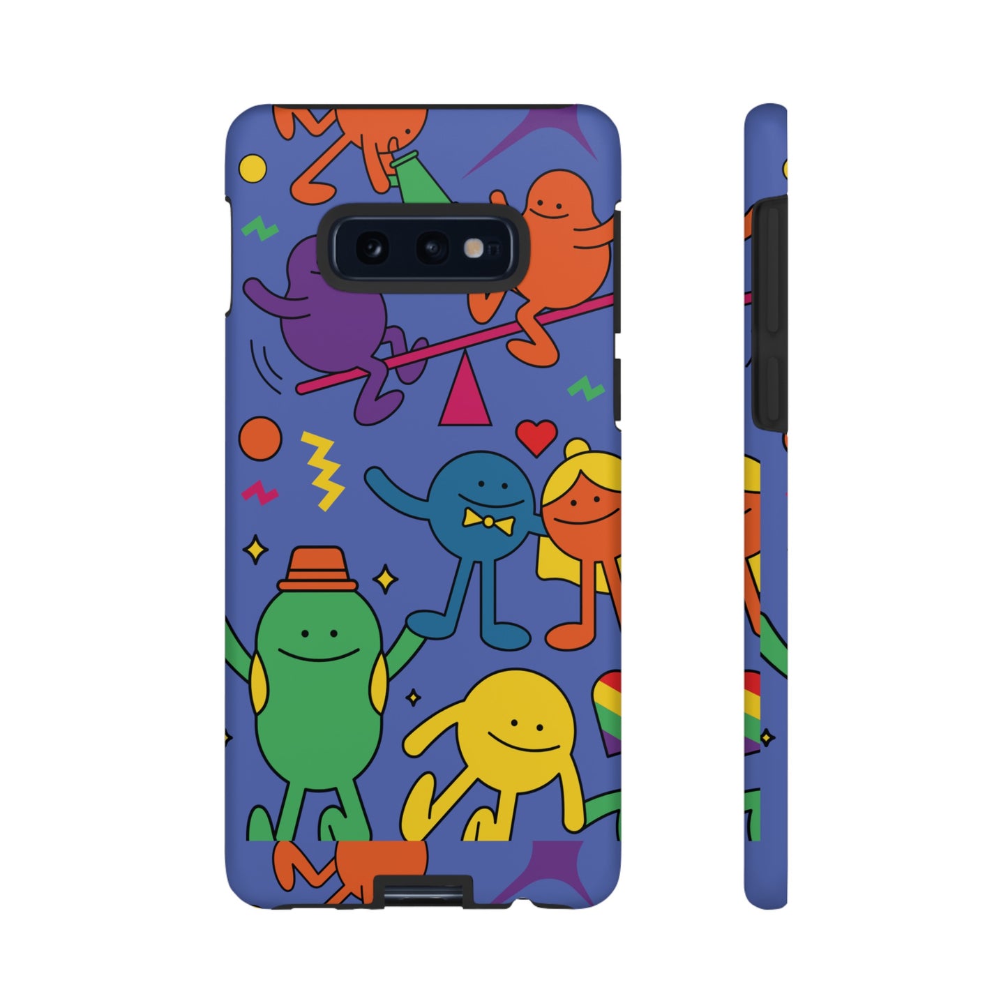 Colourful Cartoon Wallpaper Phone Case | iPhone 15 Plus/ Pro, 14, 13, 12| Google Pixel 7, Pro, 5| Samsung Galaxy S23 All Major Phone Models