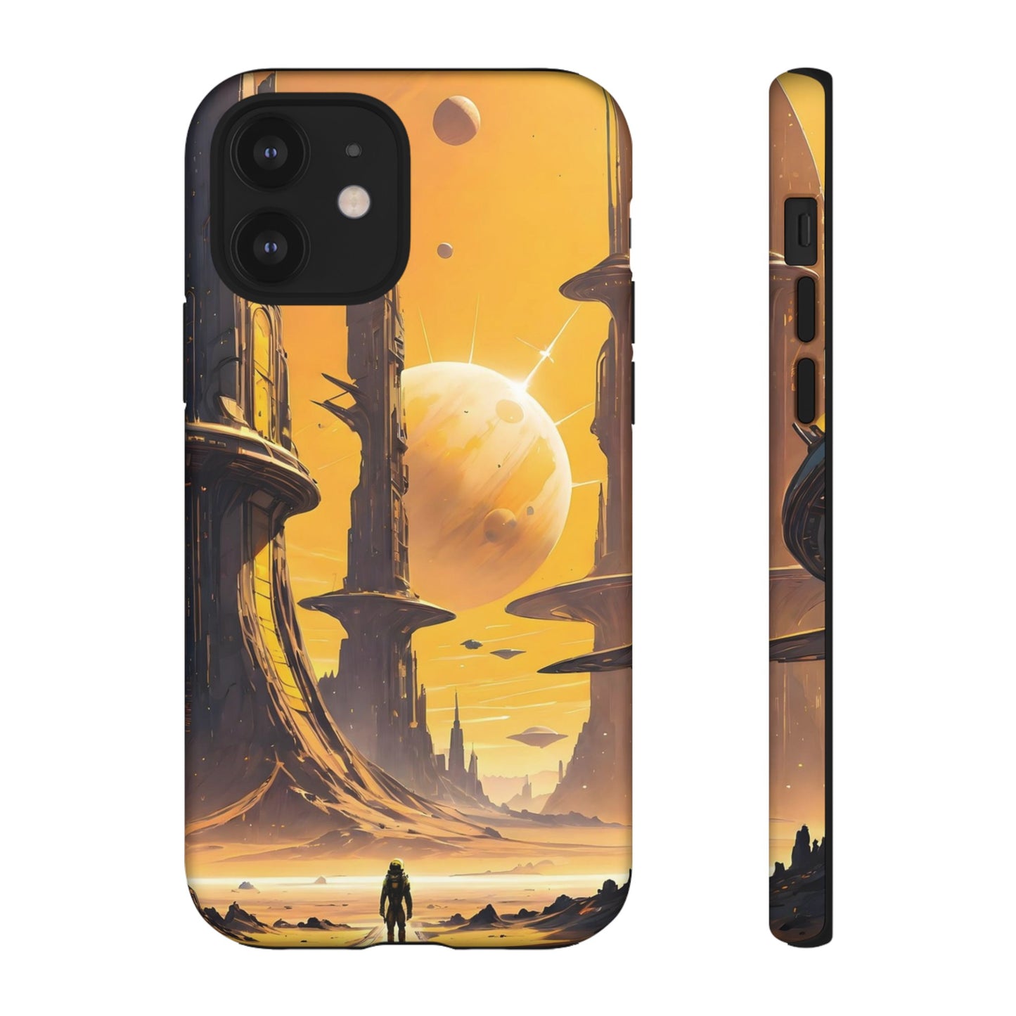 Distant Planets Sci Fi Wallpaper Phone Case | iPhone 15 Plus/ Pro, 14, 13, 12| Google Pixel 7, Pro, 5| Samsung Galaxy S23 All Major Phone Models