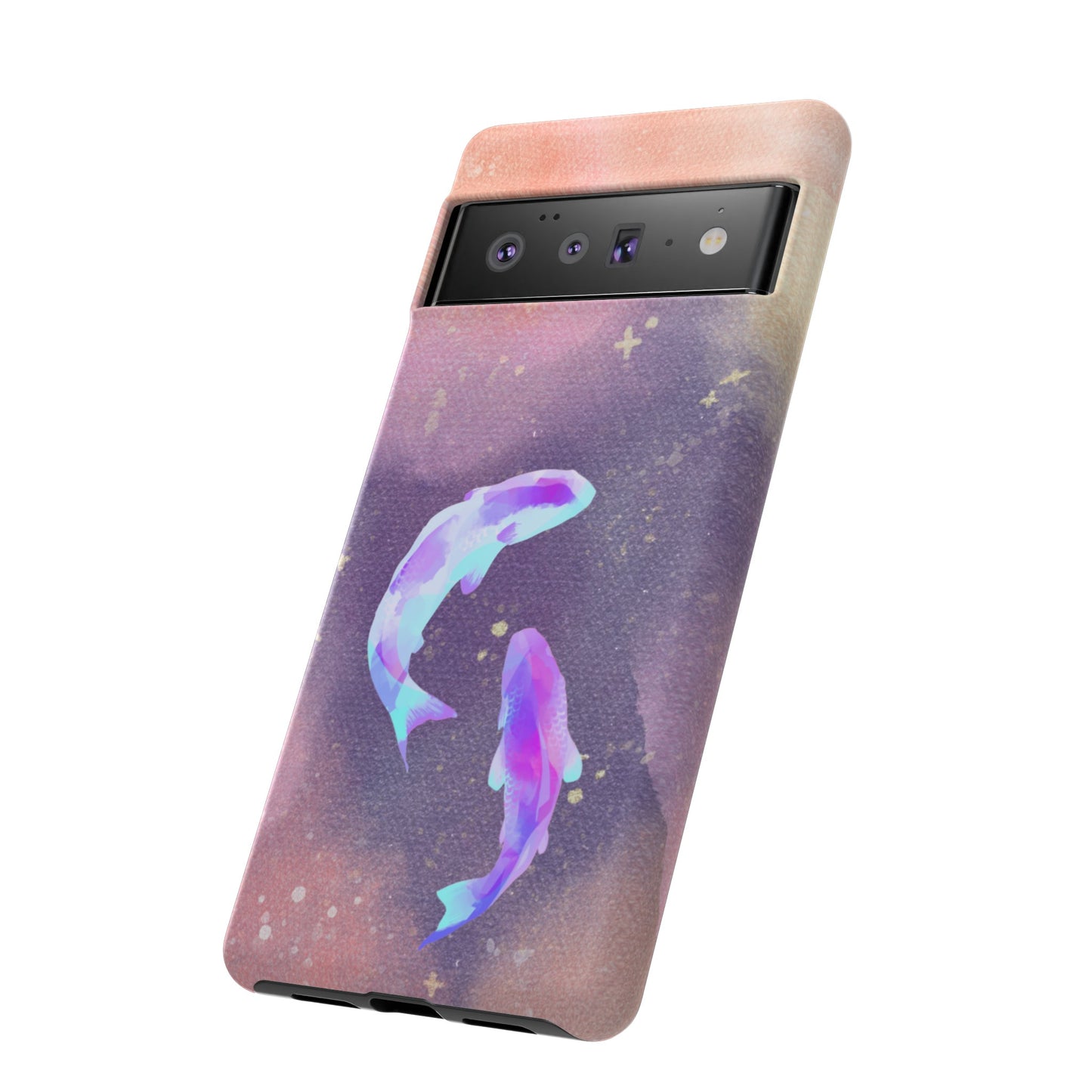 Cosmic Koi Phone Case | iPhone 15 Plus/ Pro, 14, 13, 12| Google Pixel 7, Pro, 5| Samsung Galaxy S23 All Major Phone Models