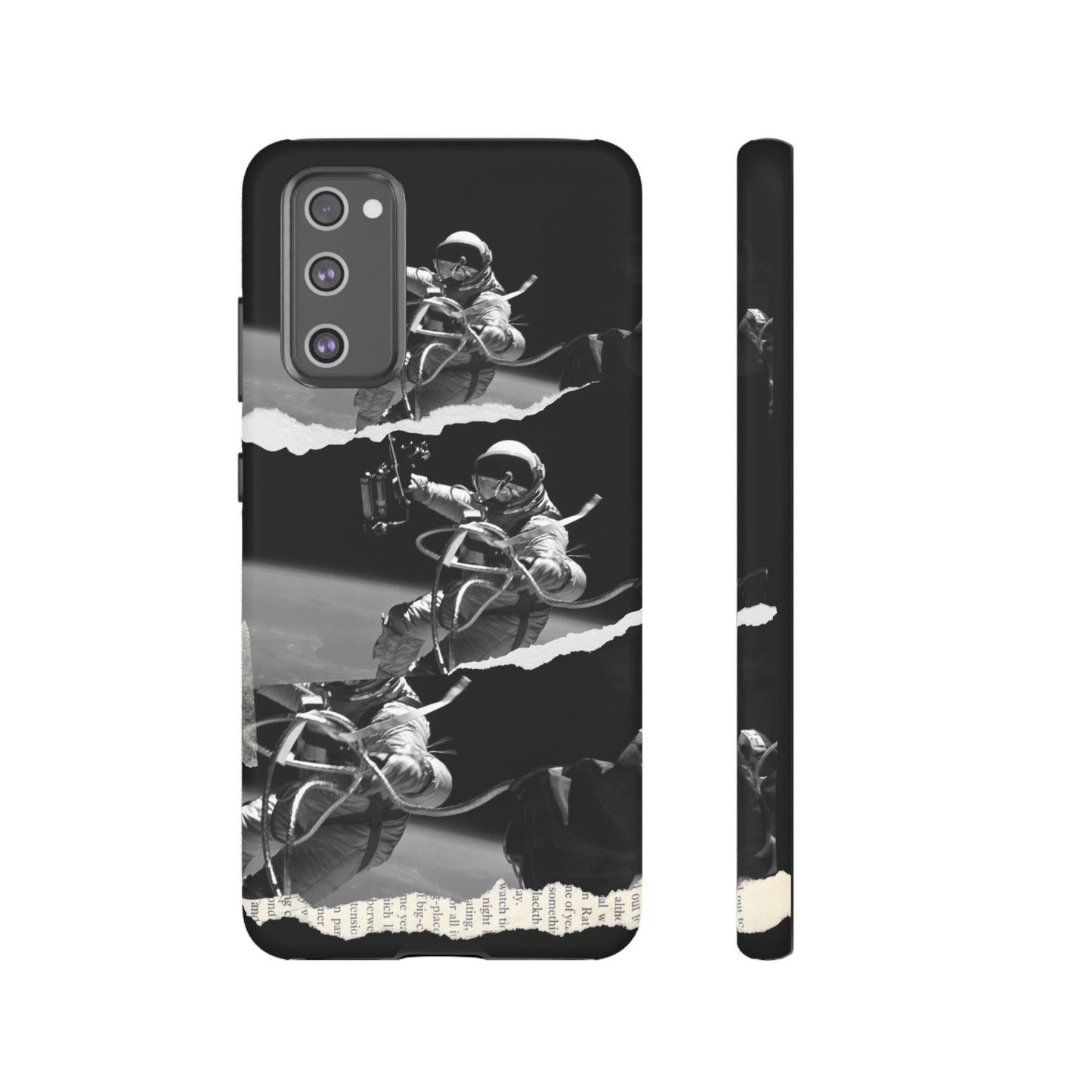 Astronaut Collage Phone Case | iPhone 15 Plus/ Pro, 14, 13, 12| Google Pixel 7, Pro, 5| Samsung Galaxy S23 All Major Phone Models