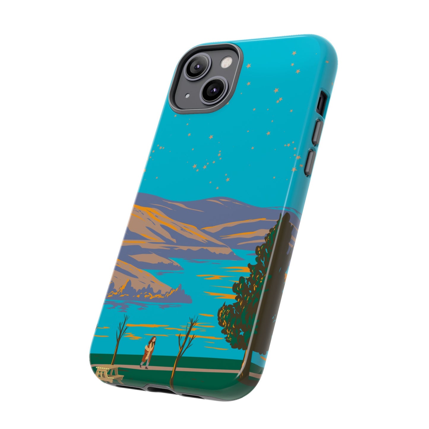 Afternoon Stroll Phone Case| iPhone 15 Plus/ Pro, 14, 13, 12| Google Pixel 7, Pro, 5| Samsung Galaxy S23 All Major Phone Models