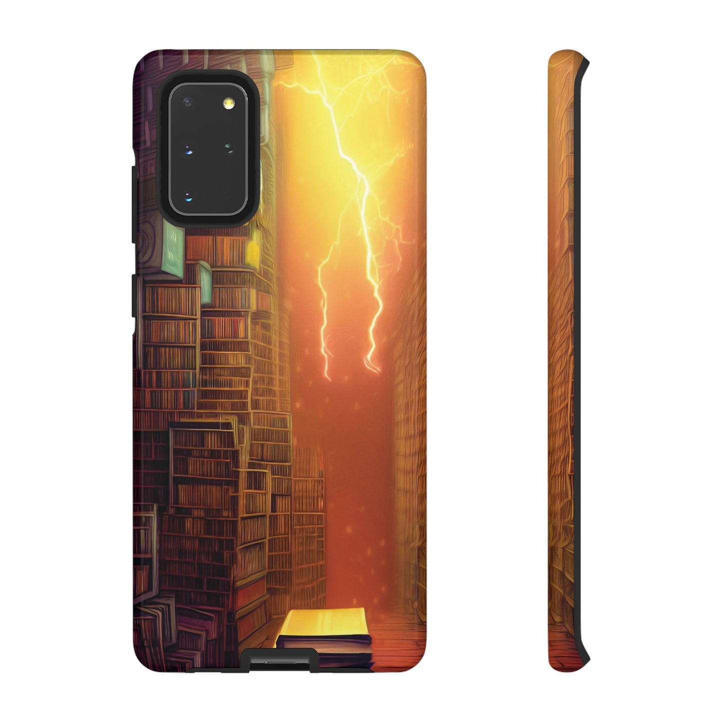 Lightning in the Library Wallpaper Phone Case | iPhone 15 Plus/ Pro, 14, 13, 12| Google Pixel 7, Pro, 5| Samsung Galaxy S23 All Major Phone Models