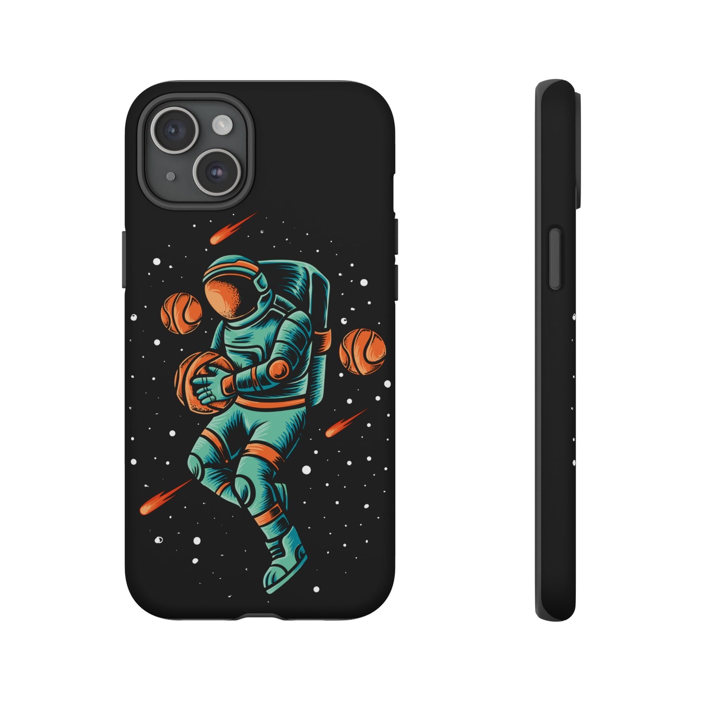 Space Basketball Phone Case | iPhone 15 Plus/ Pro, 14, 13, 12| Google Pixel 7, Pro, 5| Samsung Galaxy S23 All Major Phone Models