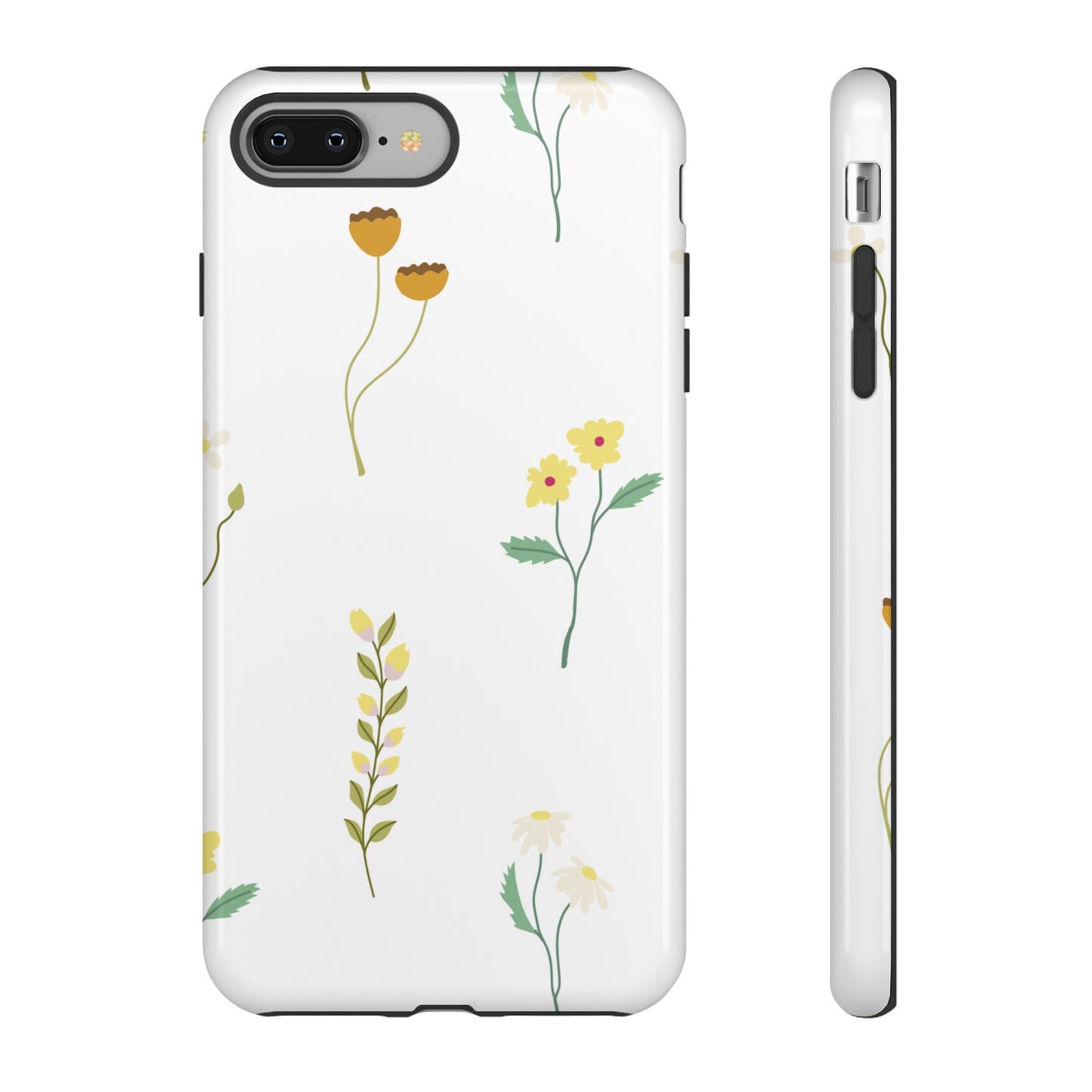 Delicate Floral Wallpaper Phone Case | iPhone 15 Plus/ Pro, 14, 13, 12| Google Pixel 7, Pro, 5| Samsung Galaxy S23 All Major Phone Models