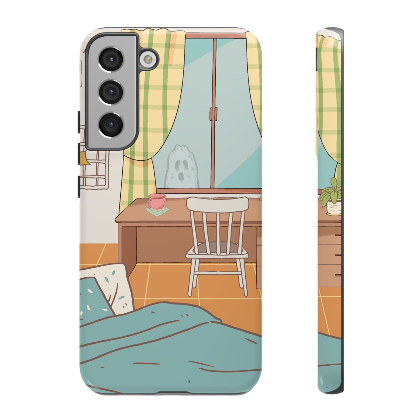 Ghost At The Window Wallpaper Phone Case | iPhone 15 Plus/ Pro, 14, 13, 12| Google Pixel 7, Pro, 5| Samsung Galaxy S23 All Major Phone Models