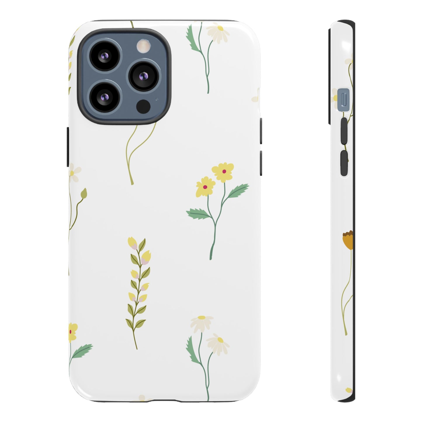 Delicate Floral Wallpaper Phone Case | iPhone 15 Plus/ Pro, 14, 13, 12| Google Pixel 7, Pro, 5| Samsung Galaxy S23 All Major Phone Models