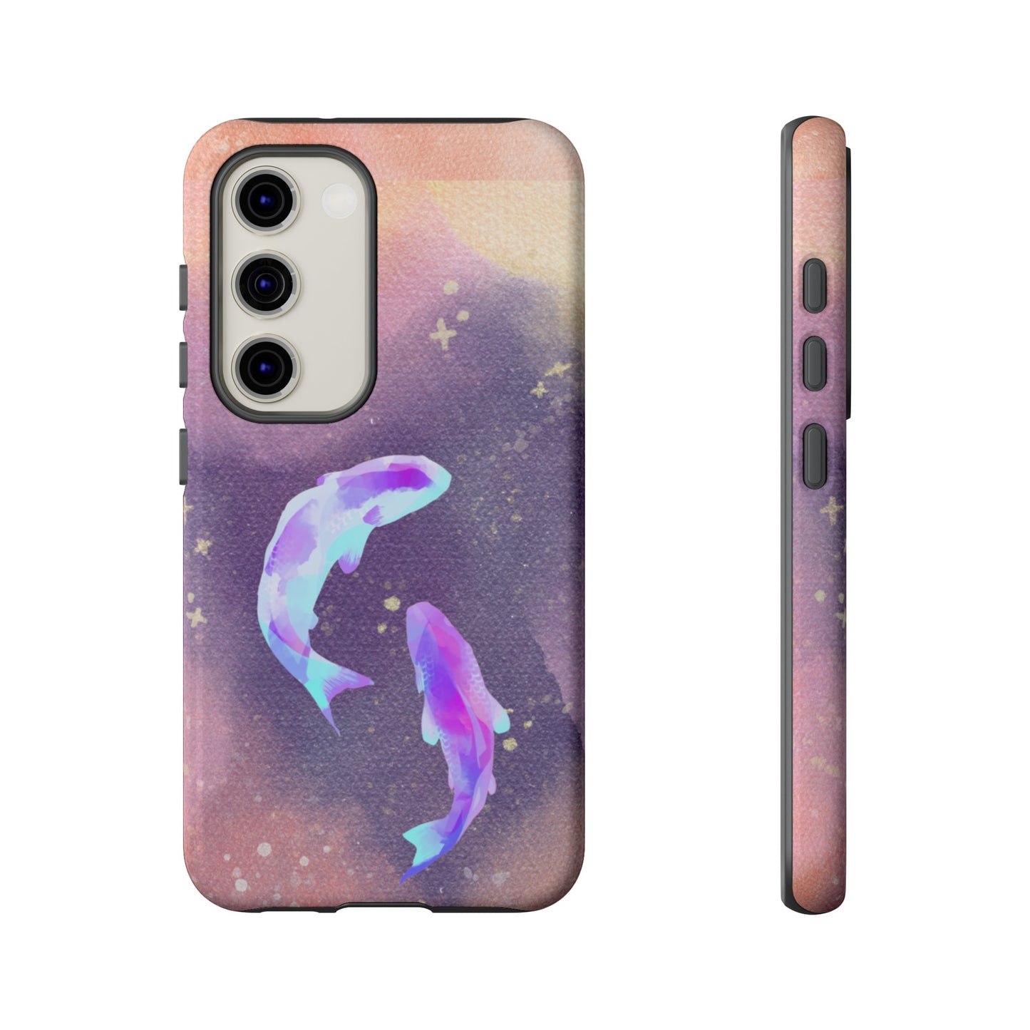 Cosmic Koi Phone Case | iPhone 15 Plus/ Pro, 14, 13, 12| Google Pixel 7, Pro, 5| Samsung Galaxy S23 All Major Phone Models