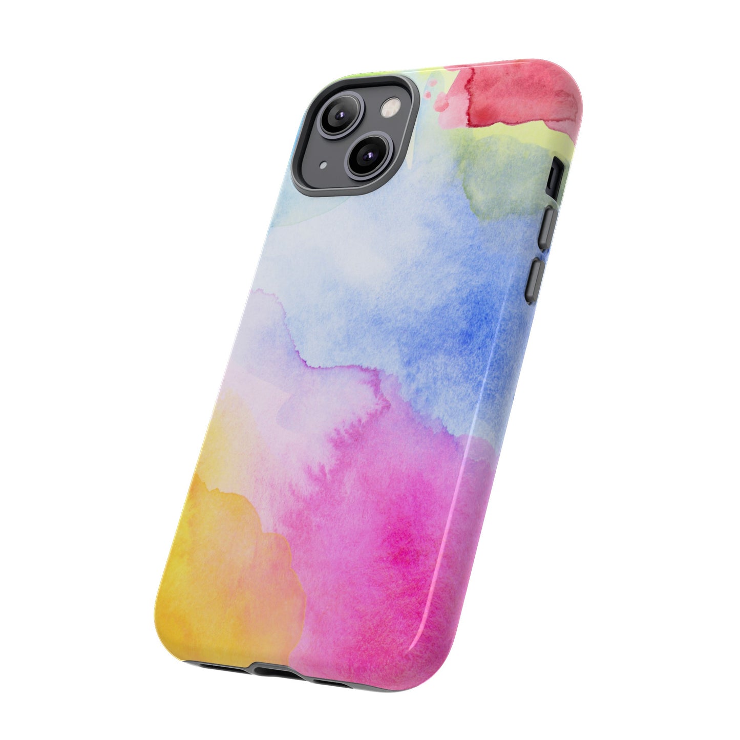 Watercolour Rainbow Phone Case | iPhone 15 Plus/ Pro, 14, 13, 12| Google Pixel 7, Pro, 5| Samsung Galaxy S23 All Major Phone Models