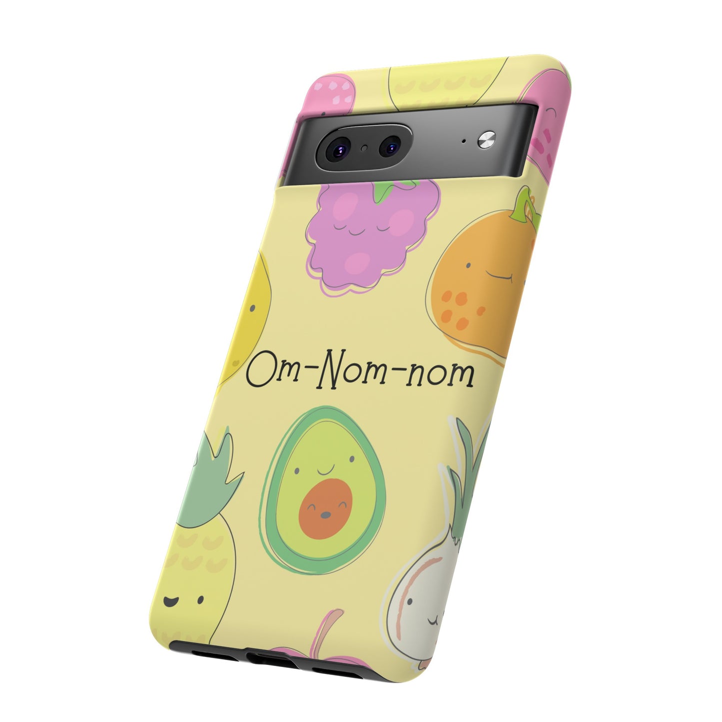 Om-Nom-Nom Phone Case | iPhone 15 Plus/ Pro, 14, 13, 12| Google Pixel 7, Pro, 5| Samsung Galaxy S23 All Major Phone Models