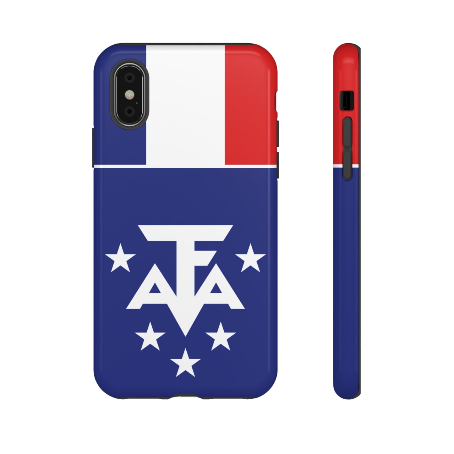 French Southern And Antarctic Lands Flag Phone Case | iPhone 15 Plus/ Pro, 14, 13, 12| Google Pixel 7, Pro, 5| Samsung Galaxy S23 All Major Phone Models