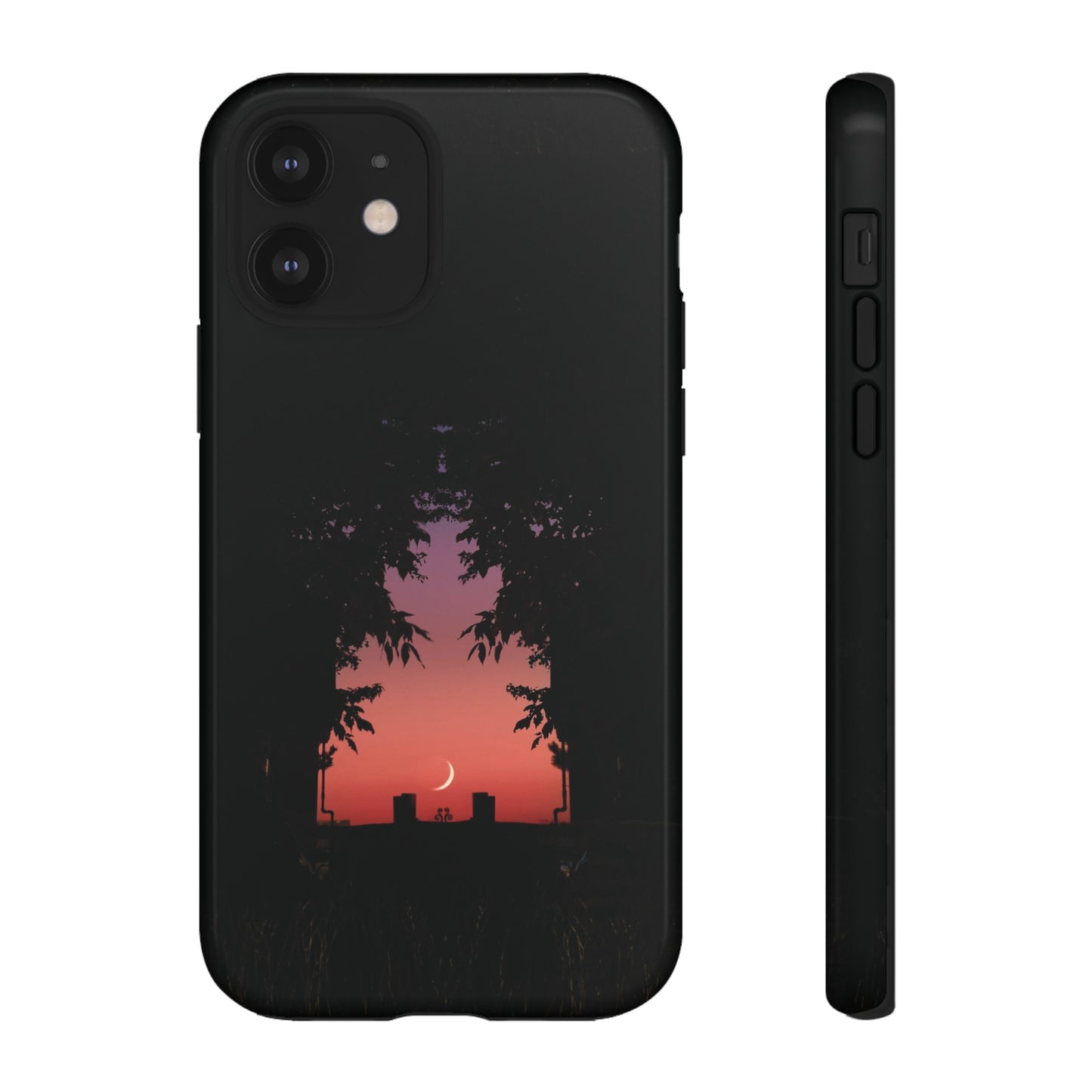 Crescent Night Wallpaper Phone Case | iPhone 15 Plus/ Pro, 14, 13, 12| Google Pixel 7, Pro, 5| Samsung Galaxy S23 All Major Phone Models