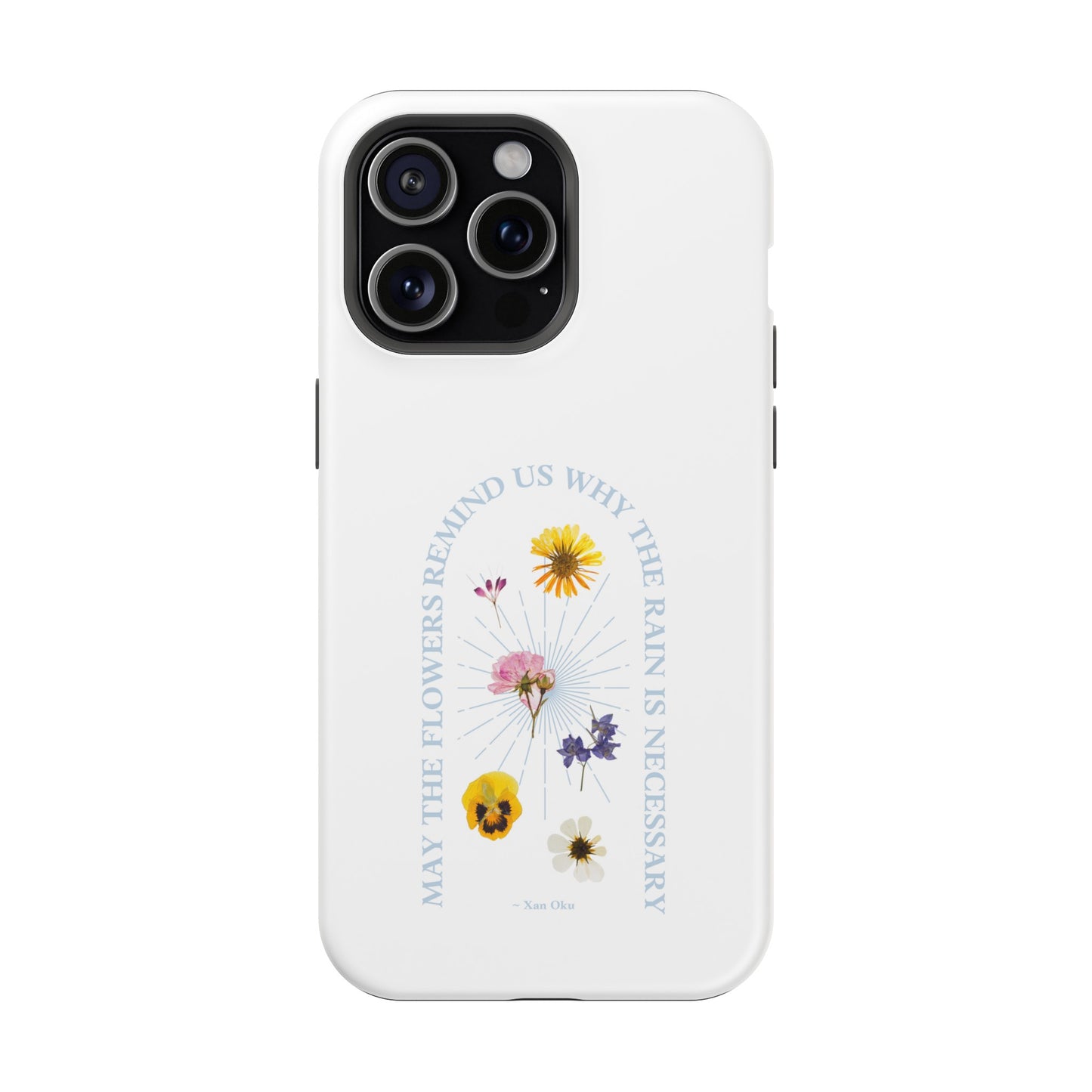 Flower Positive Phone Case | iPhone 15 Plus/ Pro, 14, 13, 12|