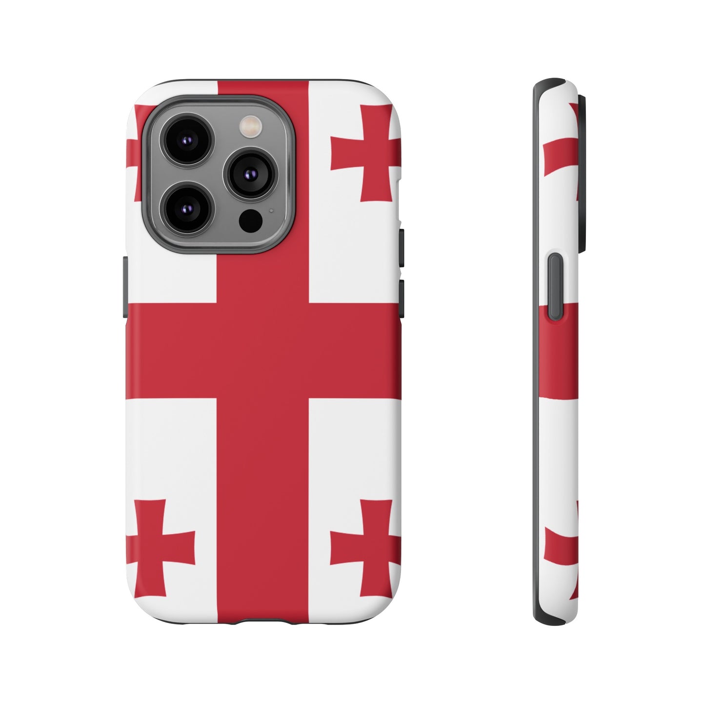 Georgia Flag Phone Case | iPhone 15 Plus/ Pro, 14, 13, 12| Google Pixel 7, Pro, 5| Samsung Galaxy S23 All Major Phone Models