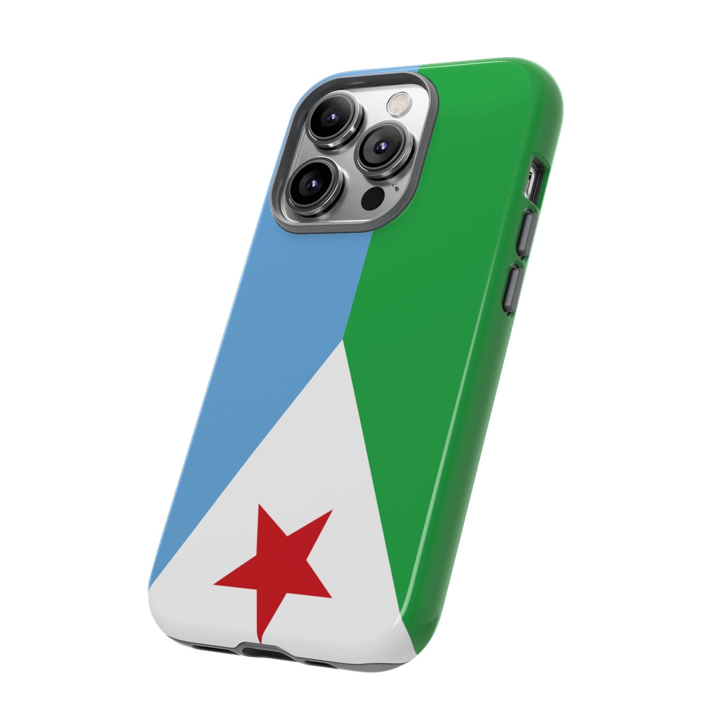 Djibouti Flag Phone Case | iPhone 15 Plus/ Pro, 14, 13, 12| Google Pixel 7, Pro, 5| Samsung Galaxy S23 All Major Phone Models