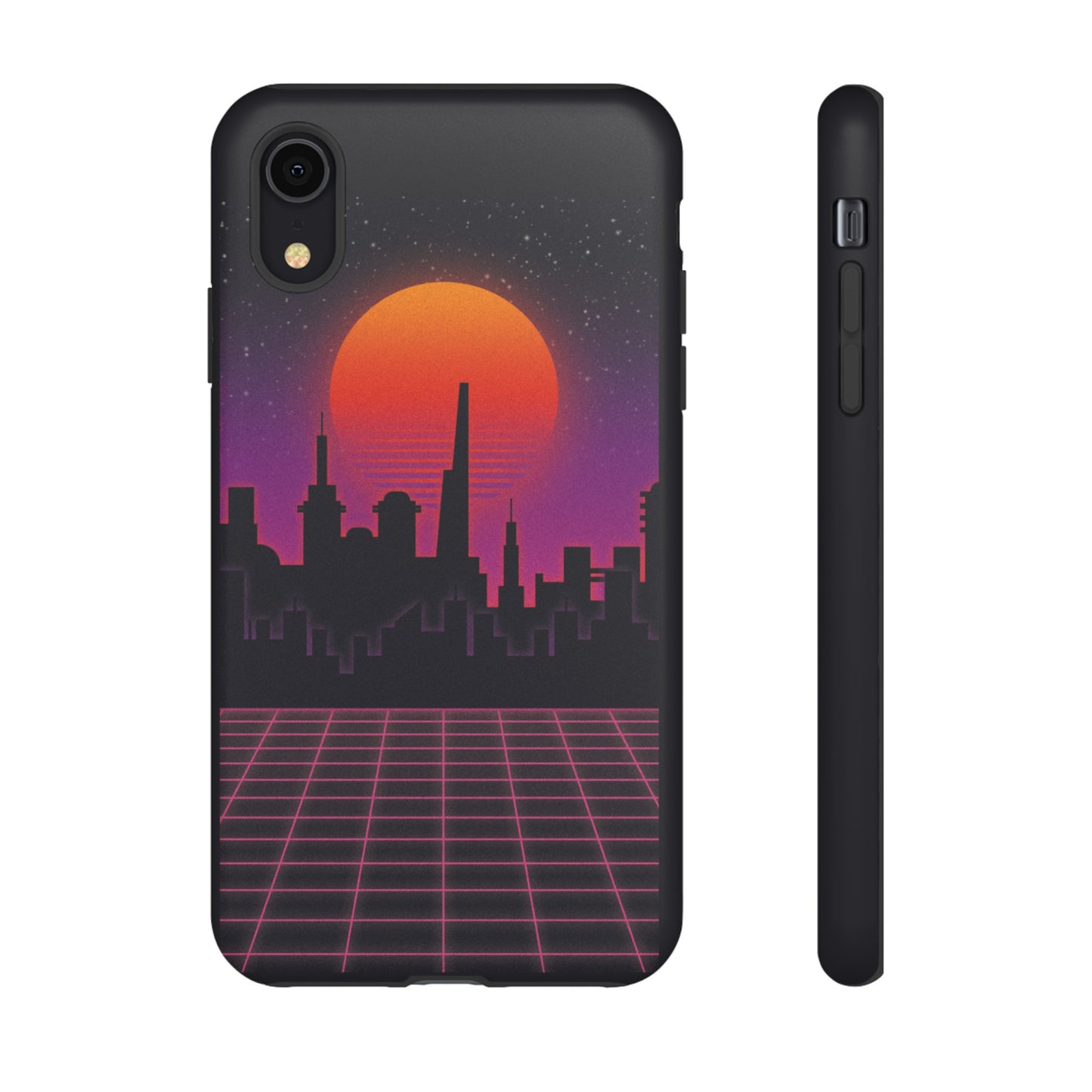 Retro City Phone Case | iPhone 15 Plus/ Pro, 14, 13, 12| Google Pixel 7, Pro, 5| Samsung Galaxy S23 All Major Phone Models